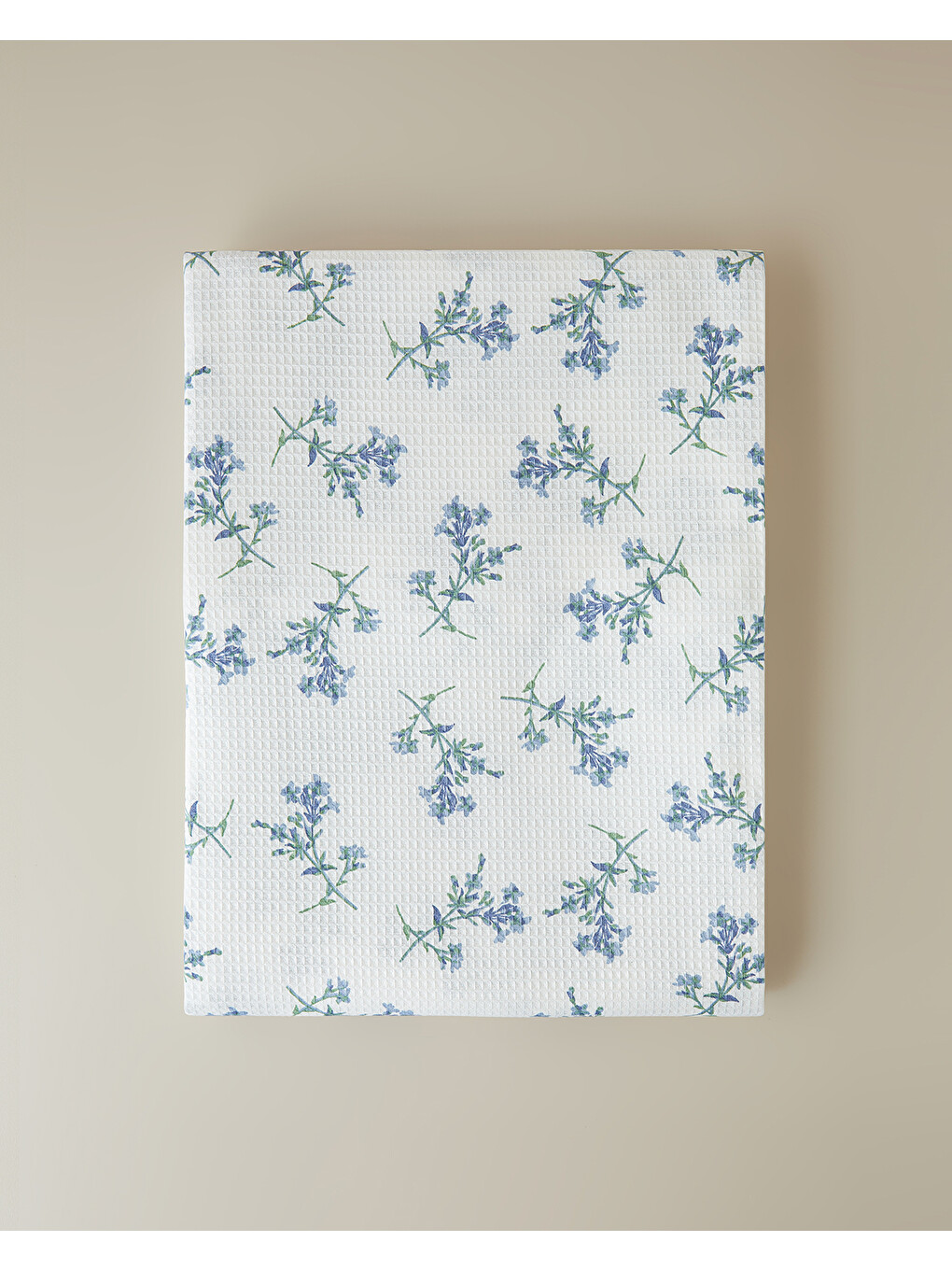 Blue Spring Tek Kişilik Pike 150x220 Cm Mavi-4