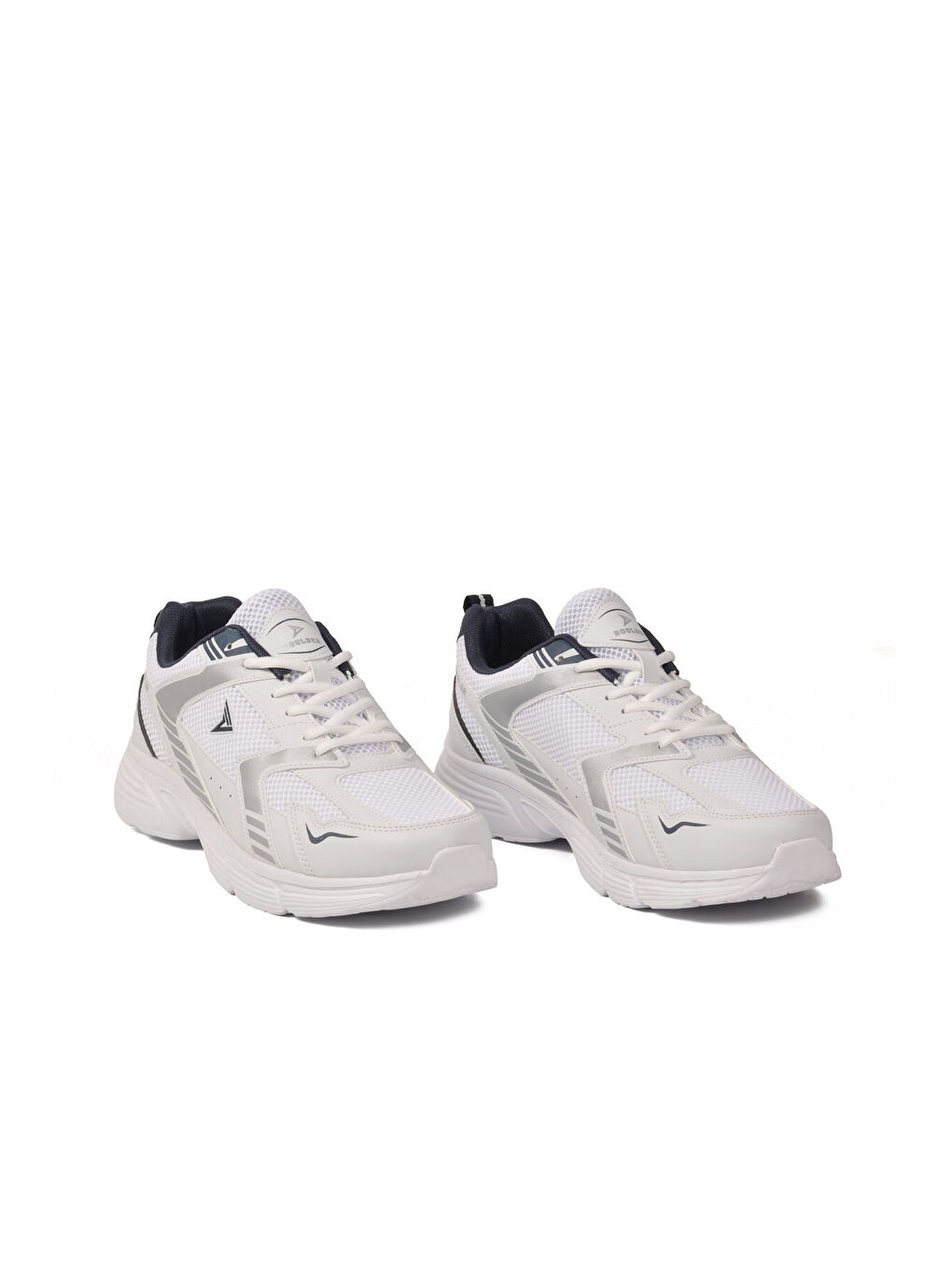 Beyaz Fileli Hafif Esnek Büyük Numara Erkek Spor Ayakkabı 2020 M-2
