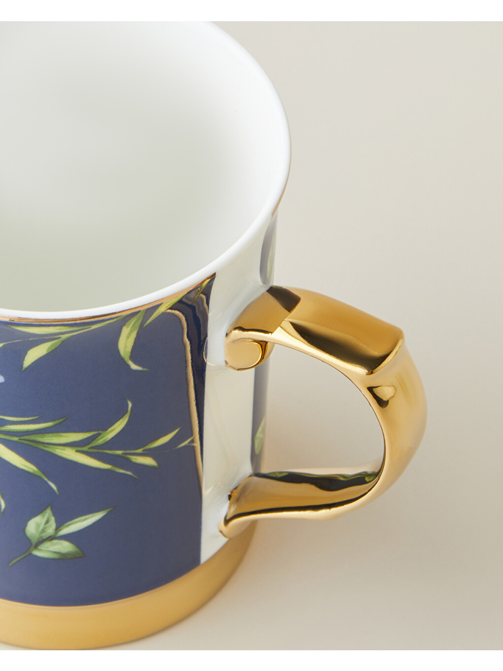 Vanilla New Bone China Kupa 400 Ml Lacivert-2