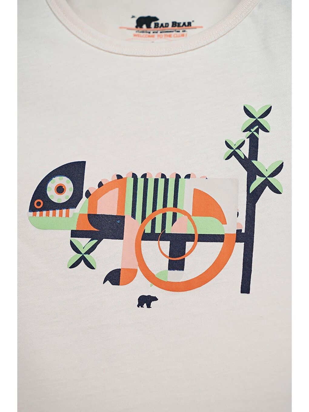 Jonah Beyaz Baskılı Çocuk Atlet-1