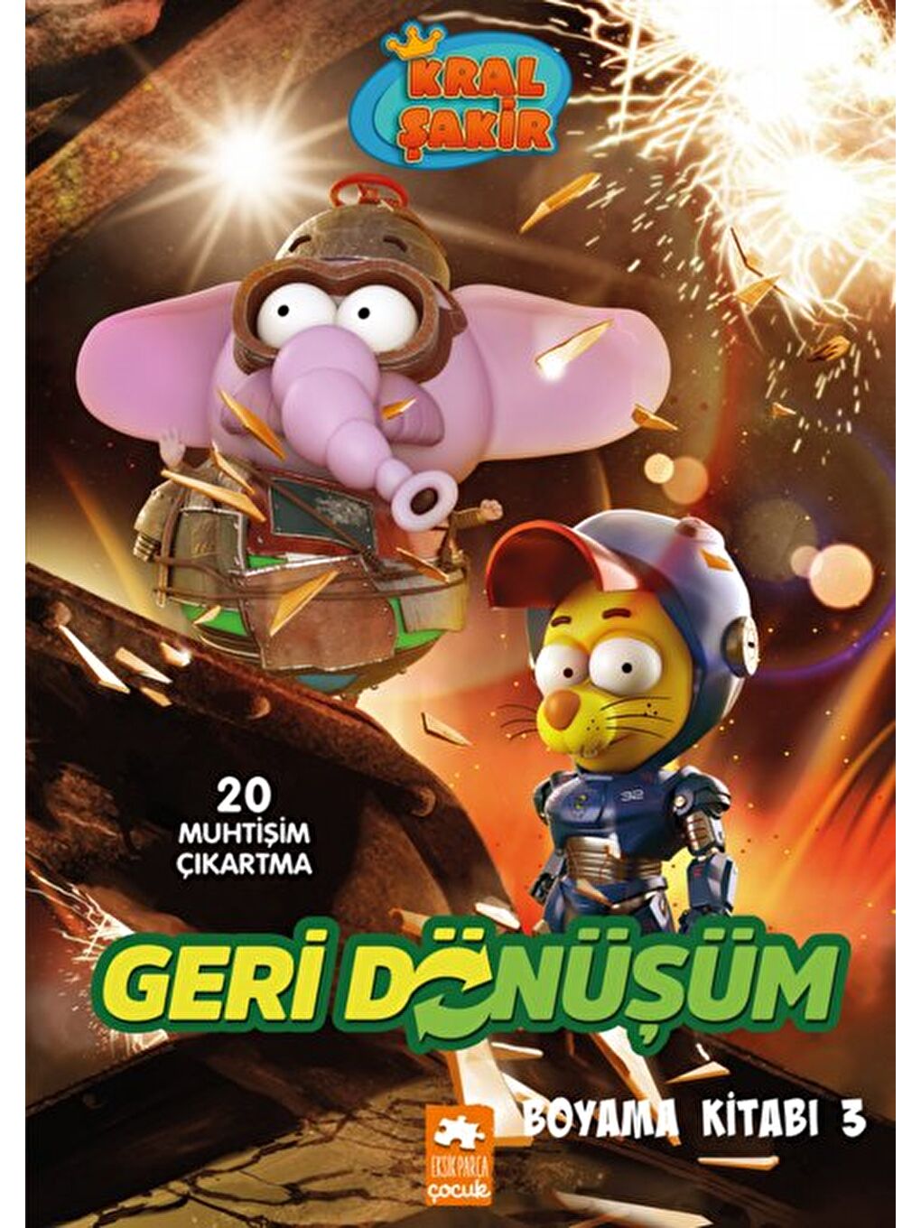 Kral Şakir Geri Dönüşüm Boyama - 3