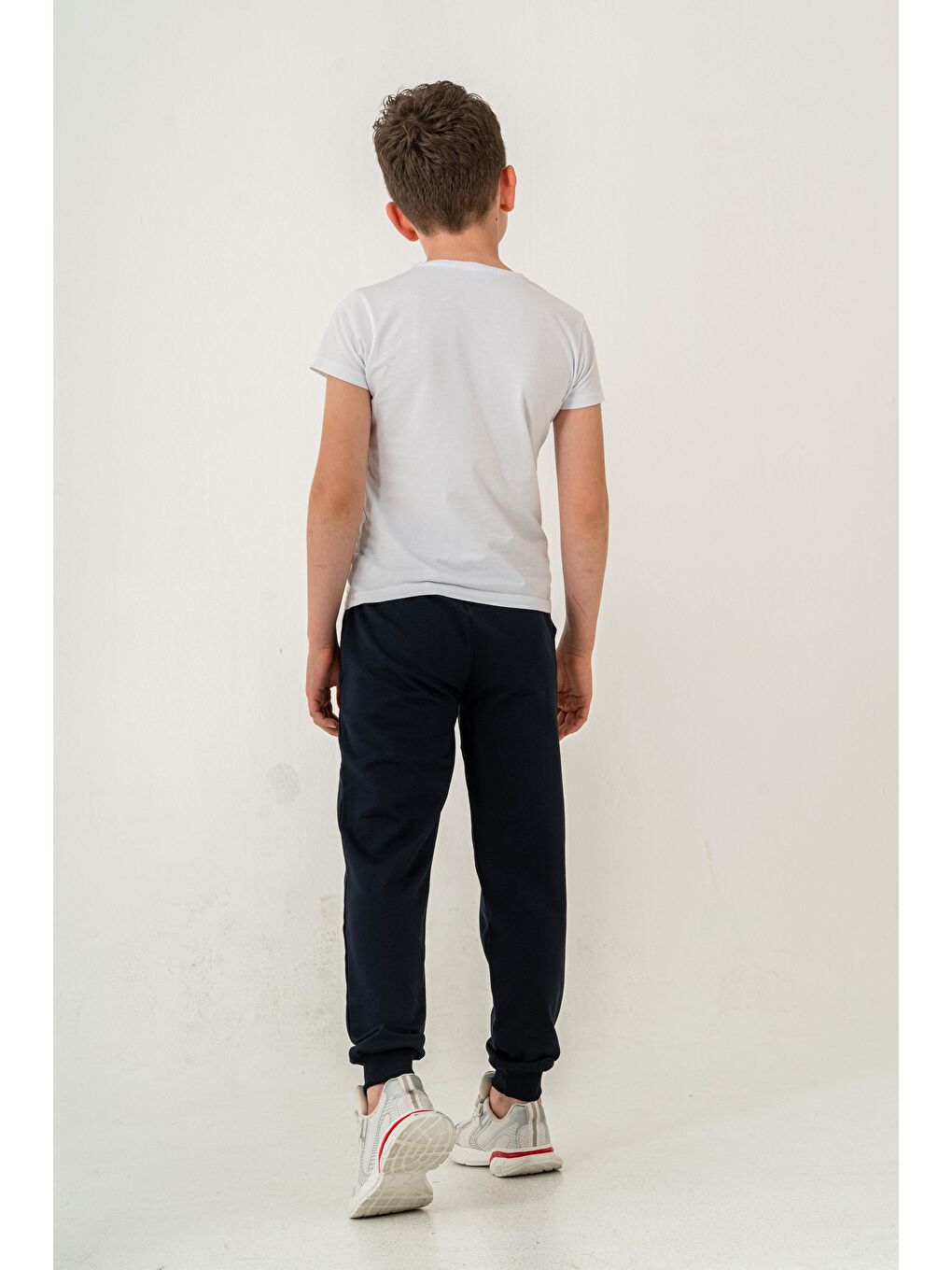 Lacivert Best Team Baskılı Erkek Çocuk Eşofman Altı-6