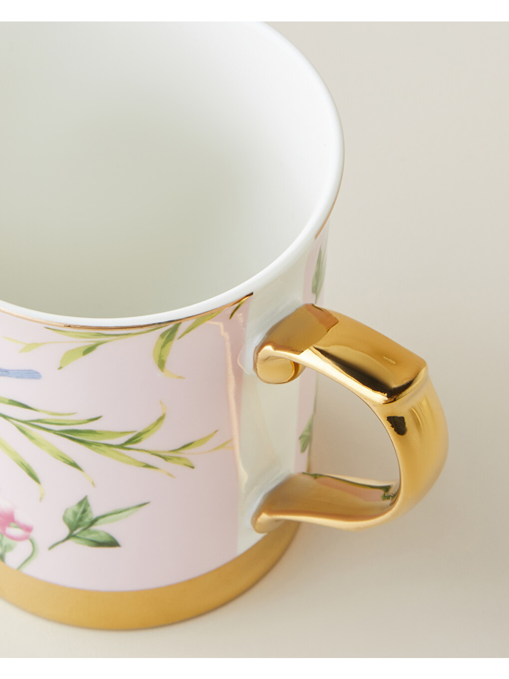 Vanilla New Bone China Kupa 400 Ml Açık Pembe-2