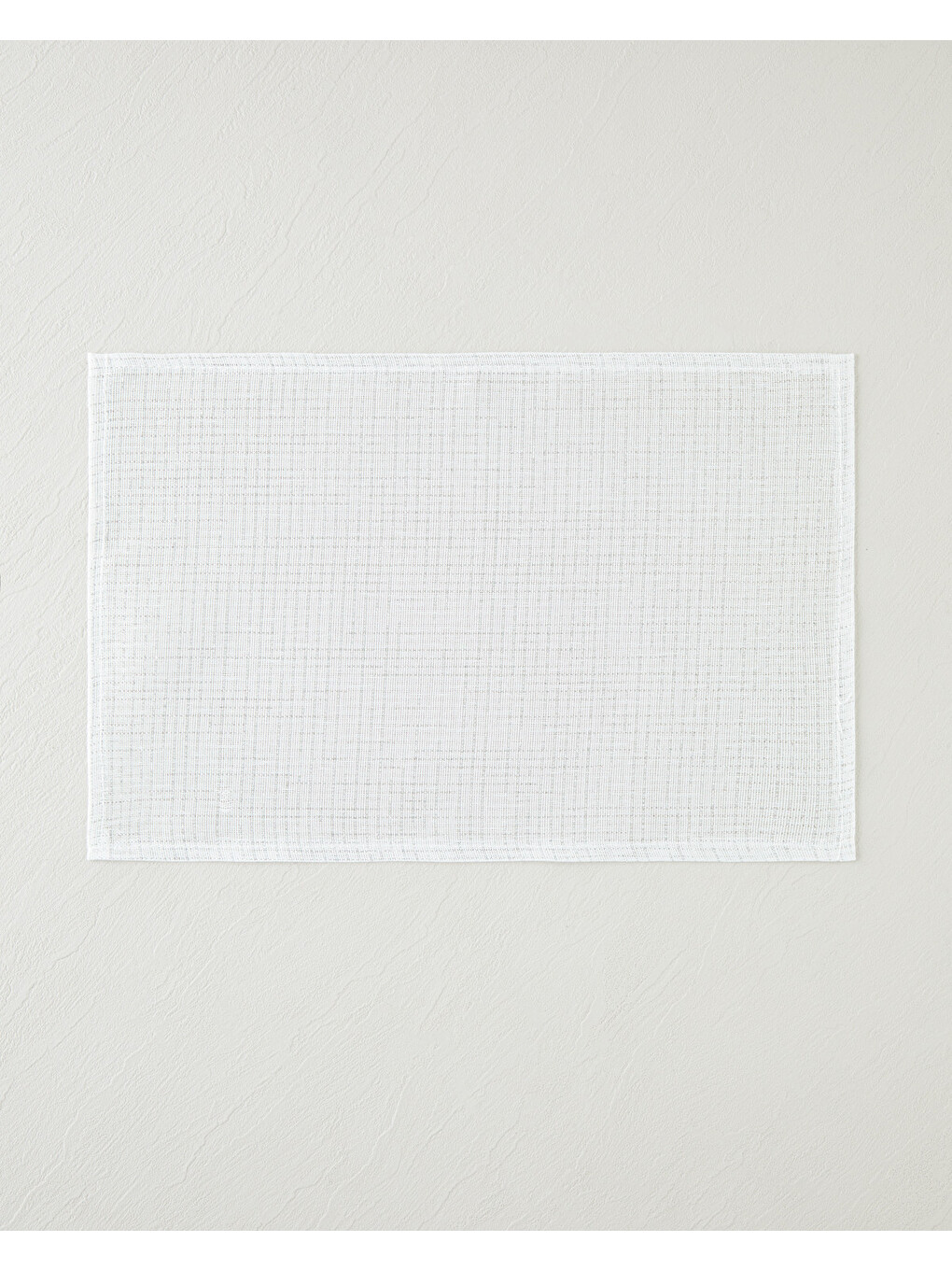 Soft Glow Polyester 4'lü Amerikan Servis 30x45 Cm Beyaz-1