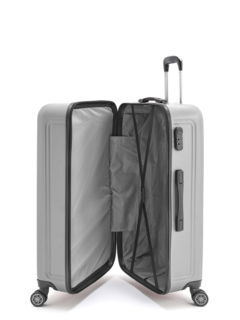 Gri Abs Dore Valiz Seti-7