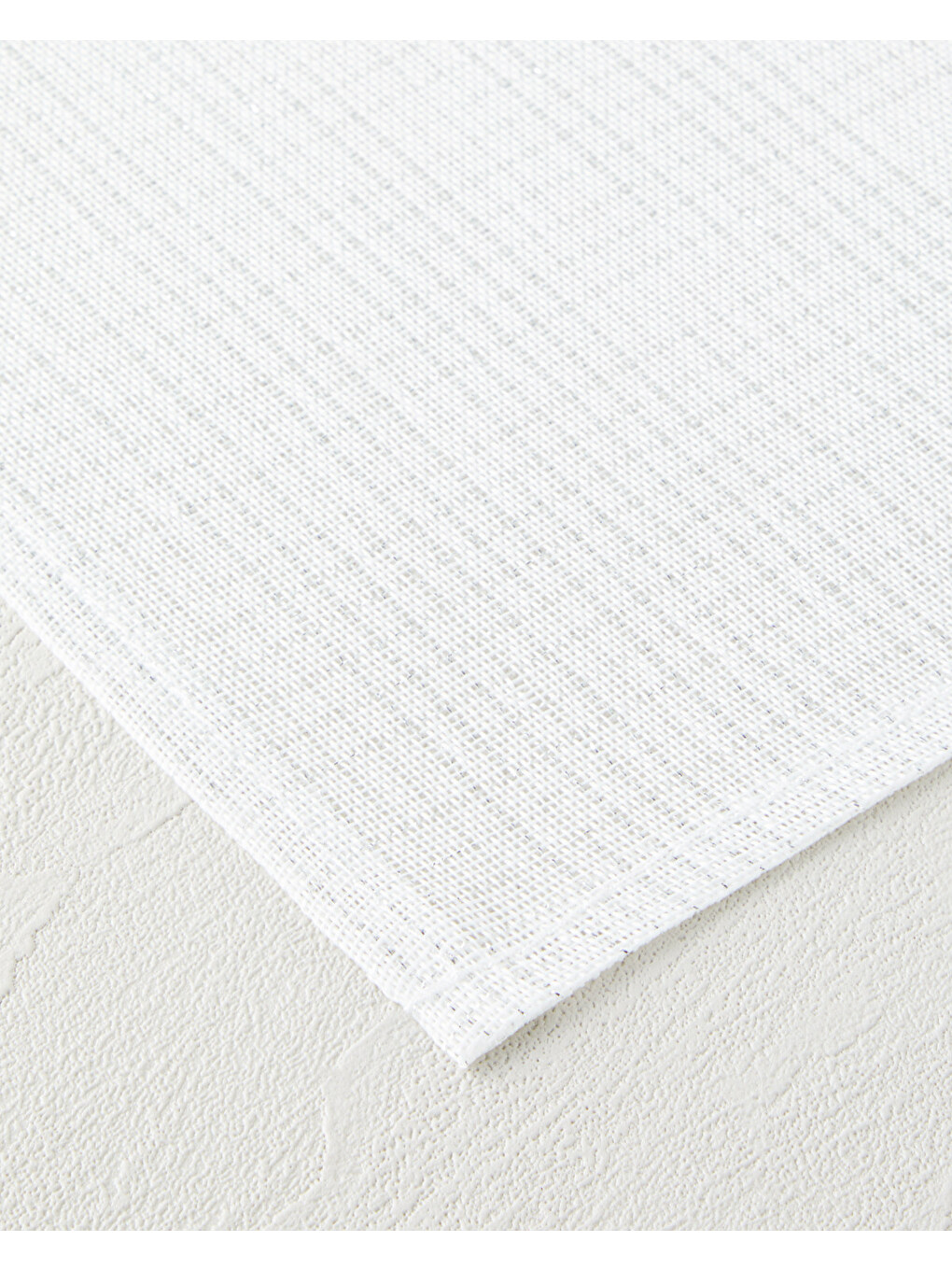 Soft Glow Polyester 4'lü Amerikan Servis 30x45 Cm Beyaz-2