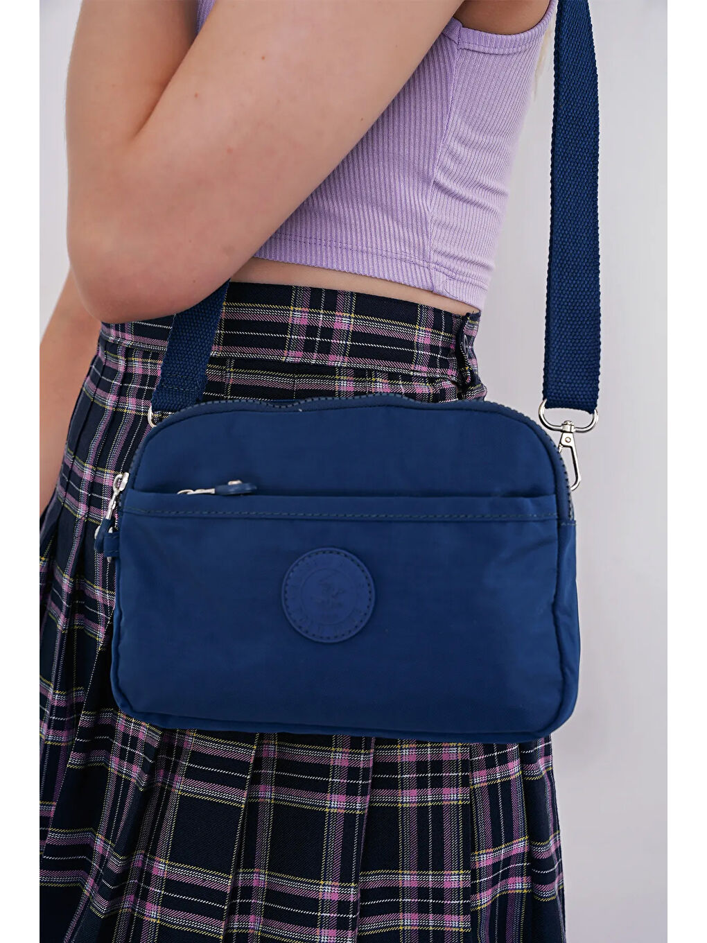 Lacivert Çapraz Askılı Kadın Çanta BHPC6002-7