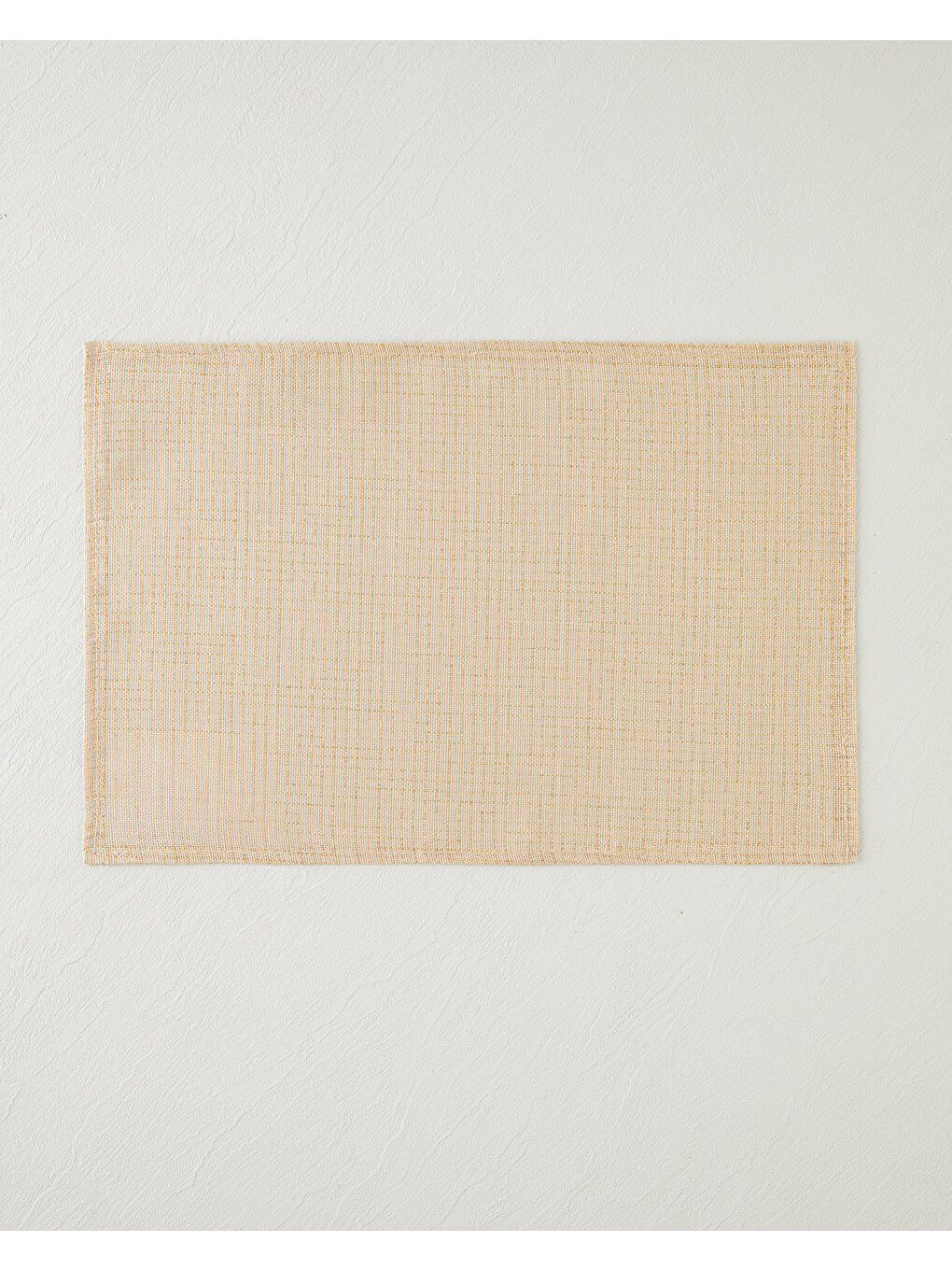 Sarı Soft Glow Polyester 4'lü Amerikan Servis 30x45 Cm Gold-1