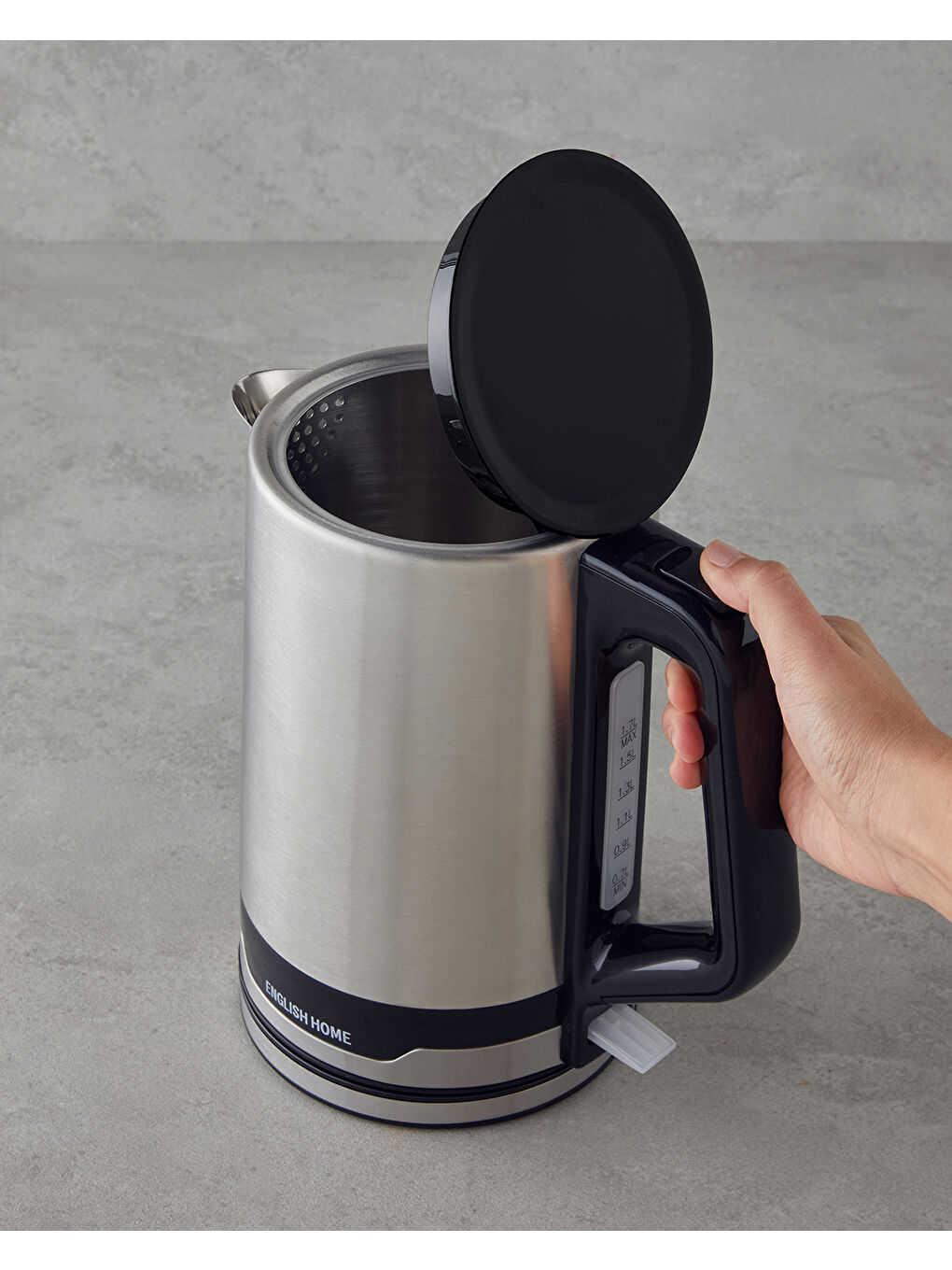 SUI 6001 Inox Su Isıtıcı 1,7L Siyah-2