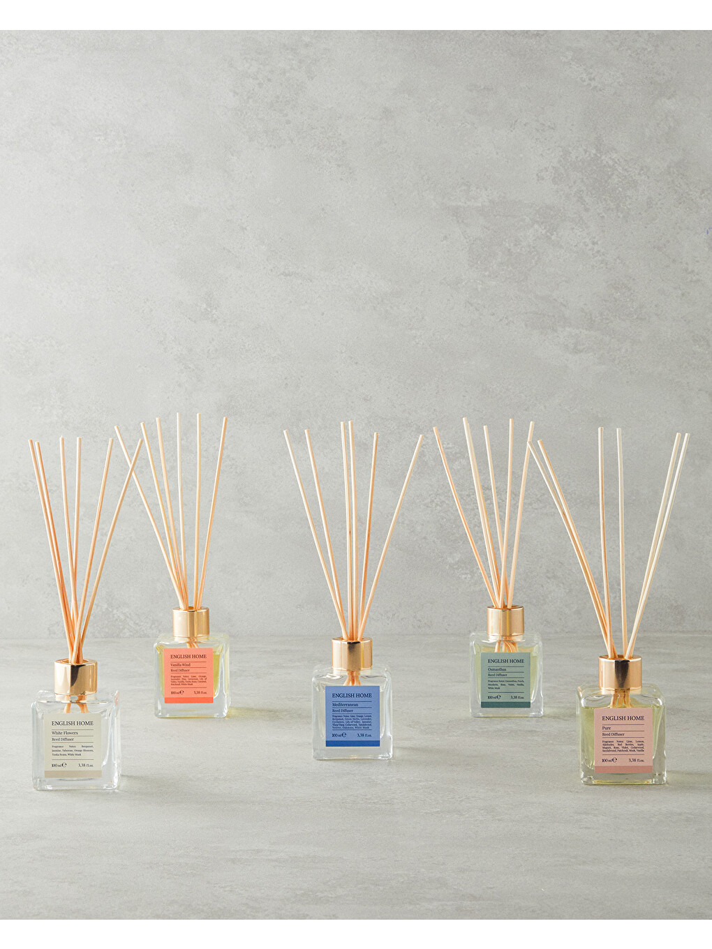 Bej Beyaz Çiçekler Çubuklu Oda Kokusu 100 Ml-3