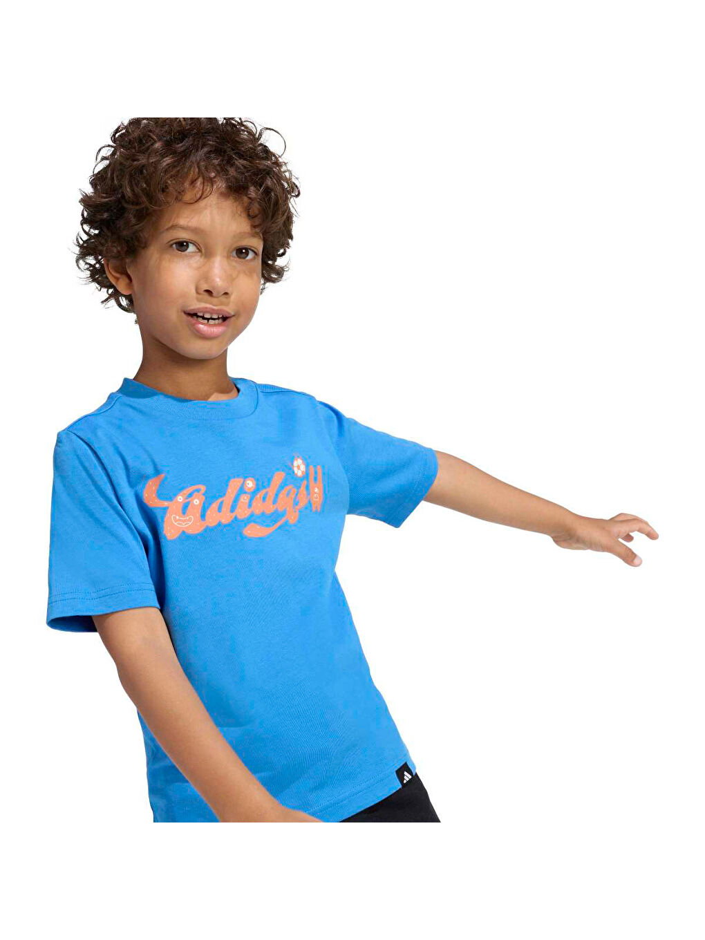 Tiro Nster Çocuk Mavi Yuvarlak Yaka Tişört-1