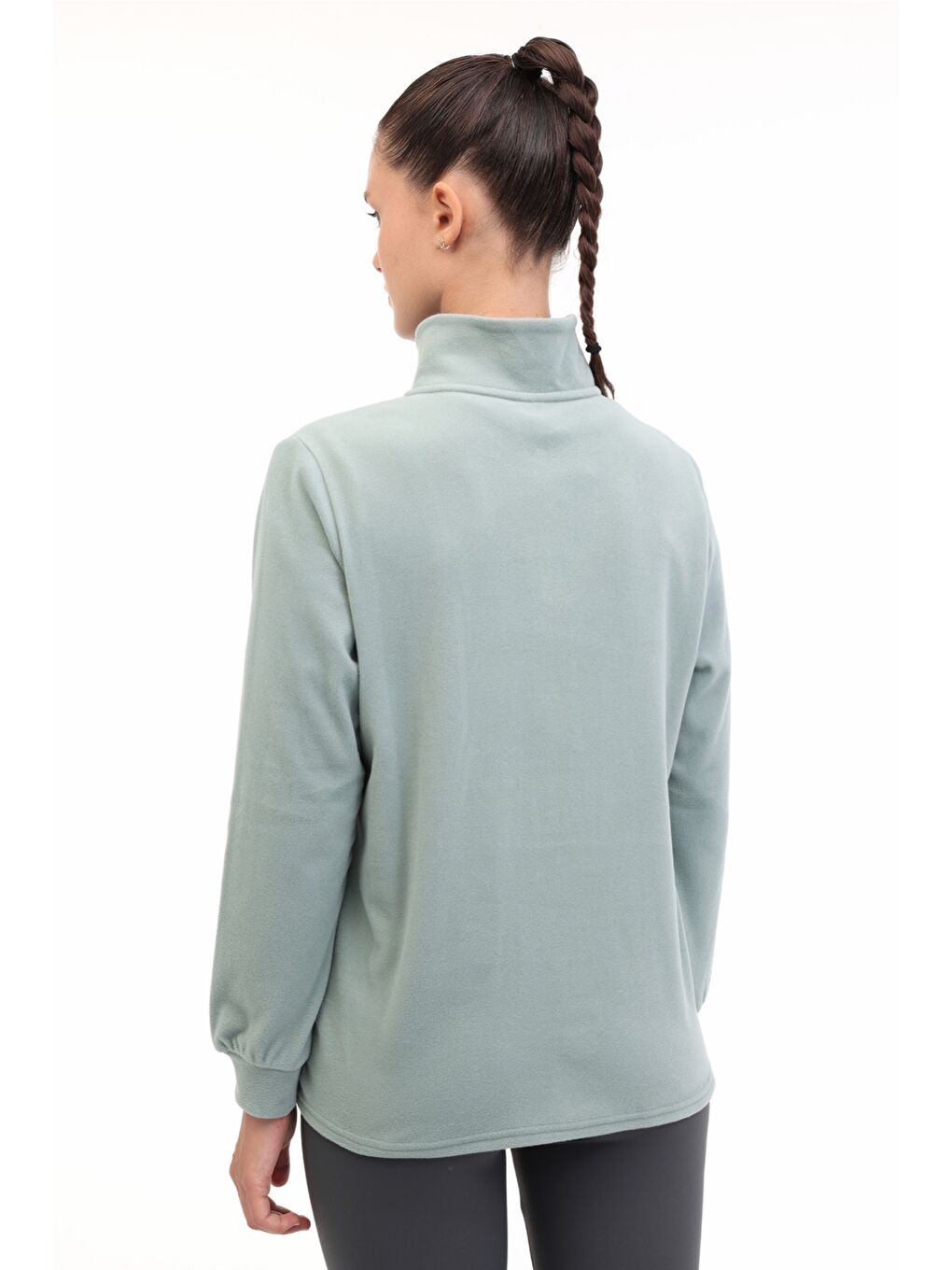 Yeşil WL 7UNIQ 5PR Mint Kadın Polar-1