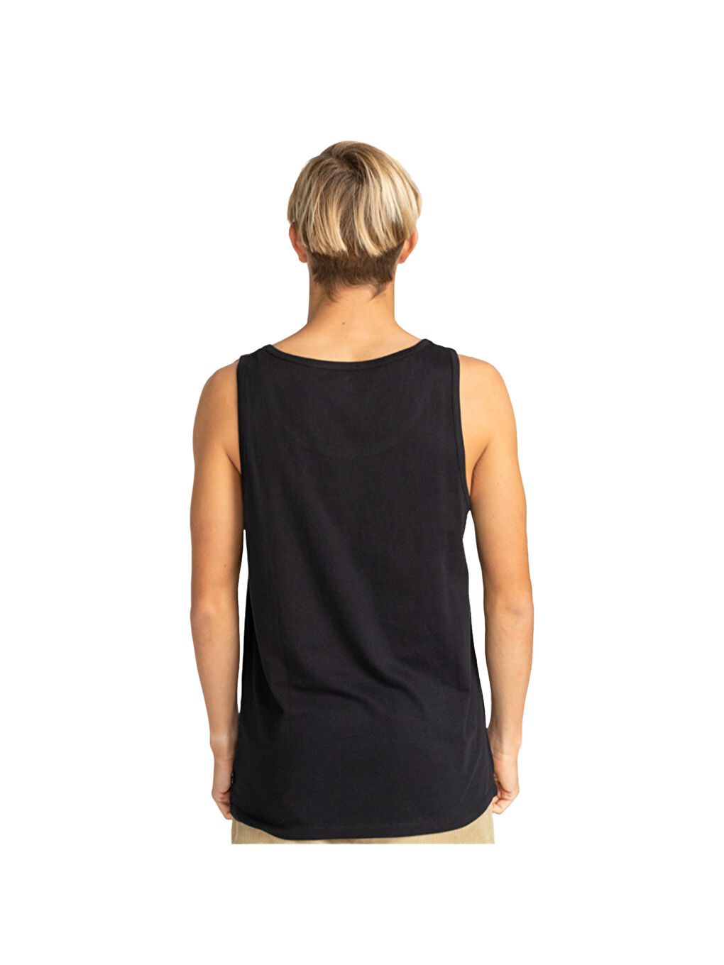 Inversed Tees Erkek Siyah Atlet-3