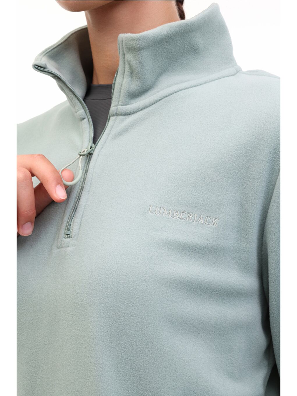 Yeşil WL 7UNIQ 5PR Mint Kadın Polar-3