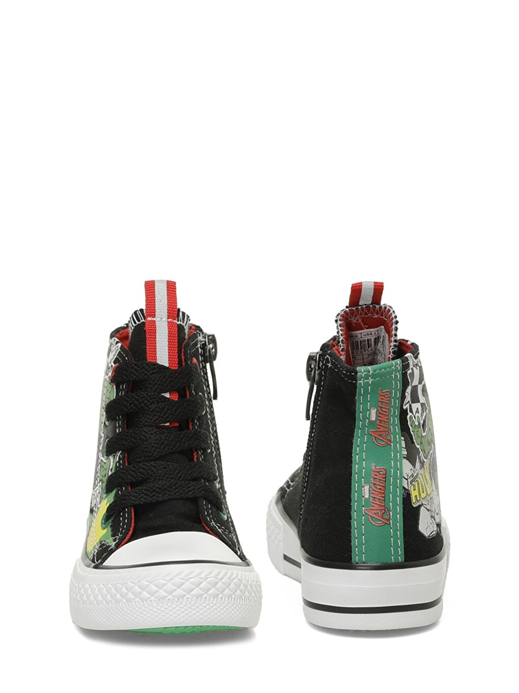 RAMAY.P5FX Siyah Erkek Çocuk High Sneaker-4