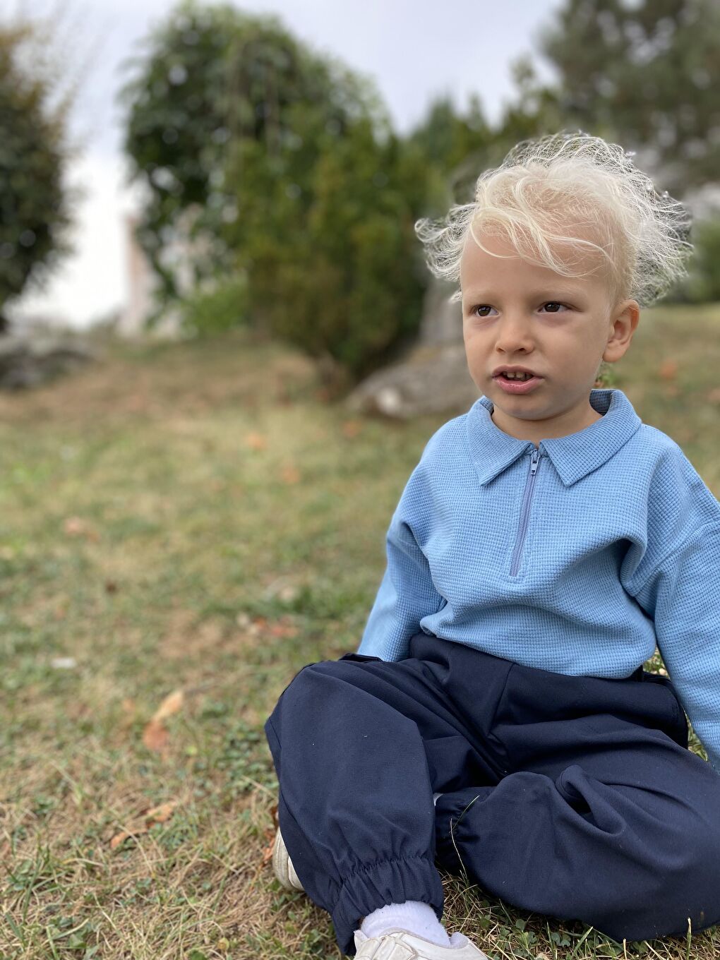 Lacivert Barlas Pantolon-2