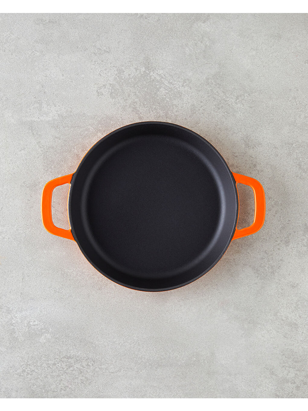 Hecha Demir Döküm Sahan 20 cm Turuncu-1