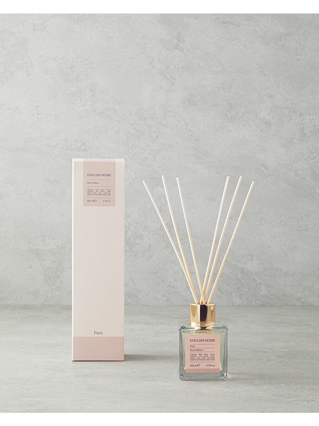 Pembe Pure Çubuklu Oda Kokusu 100 Ml
