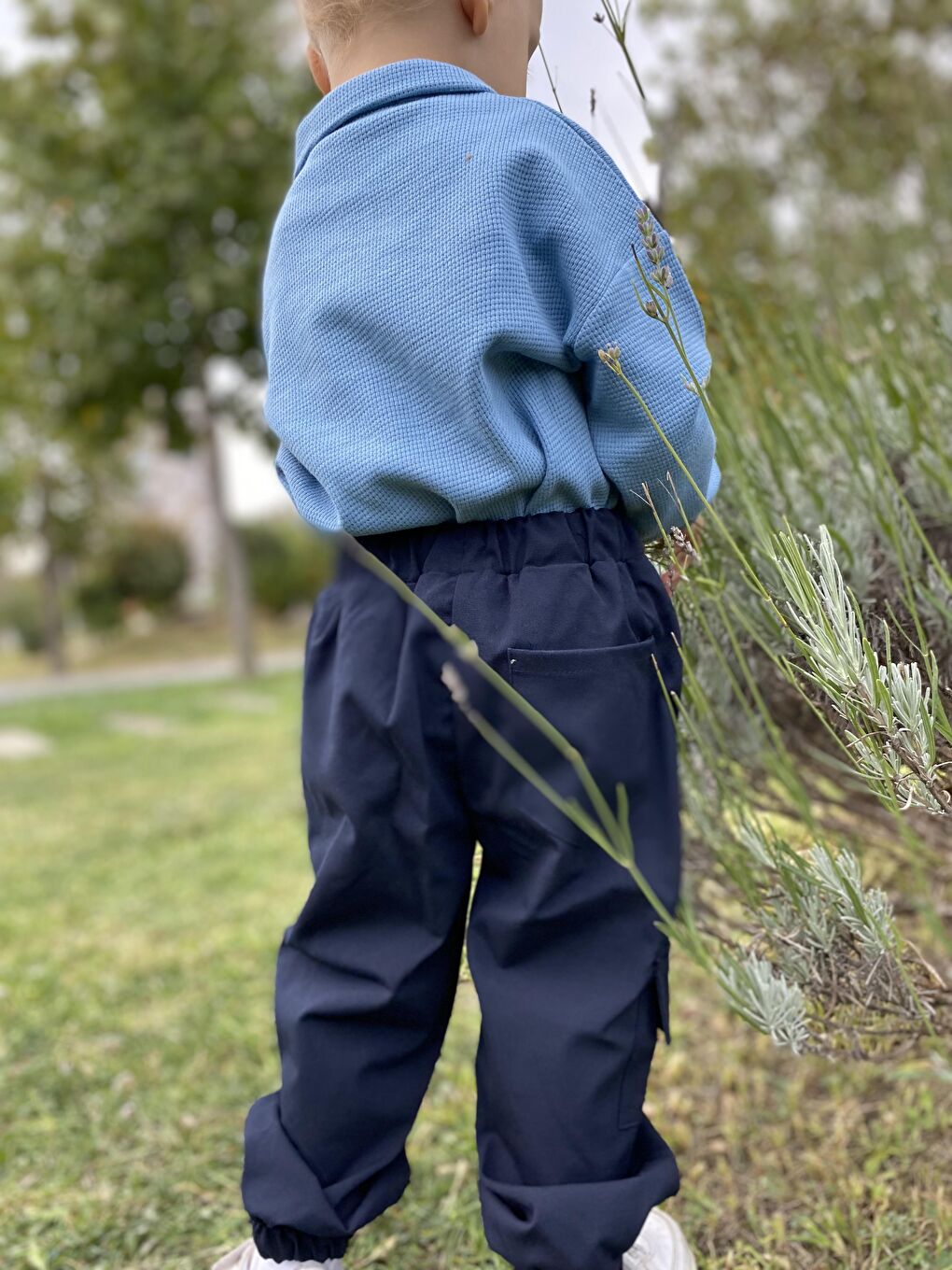 Lacivert Barlas Pantolon-7