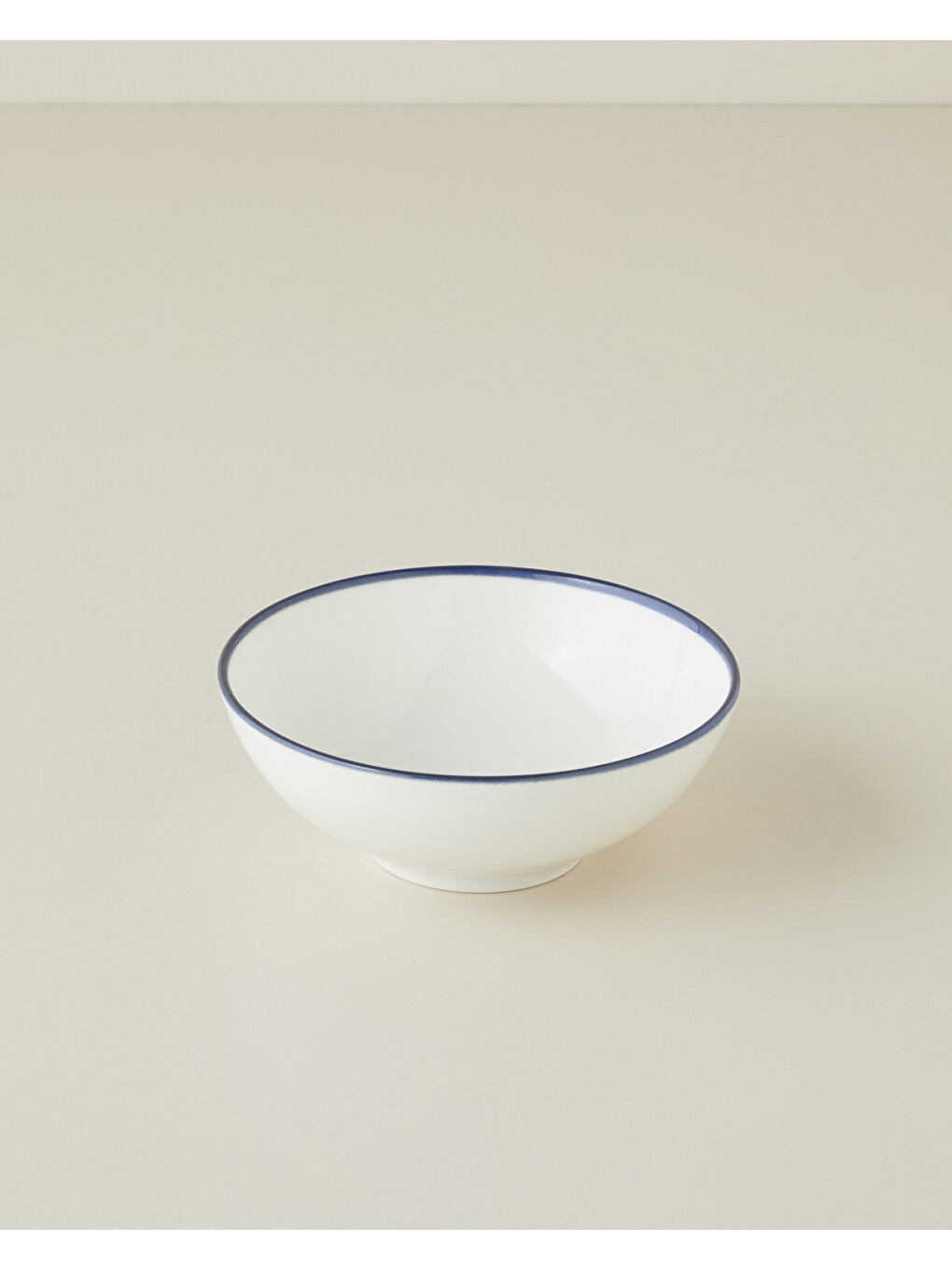 Harmony Talavera Porselen Kase 14 Cm Beyaz - Lacivert