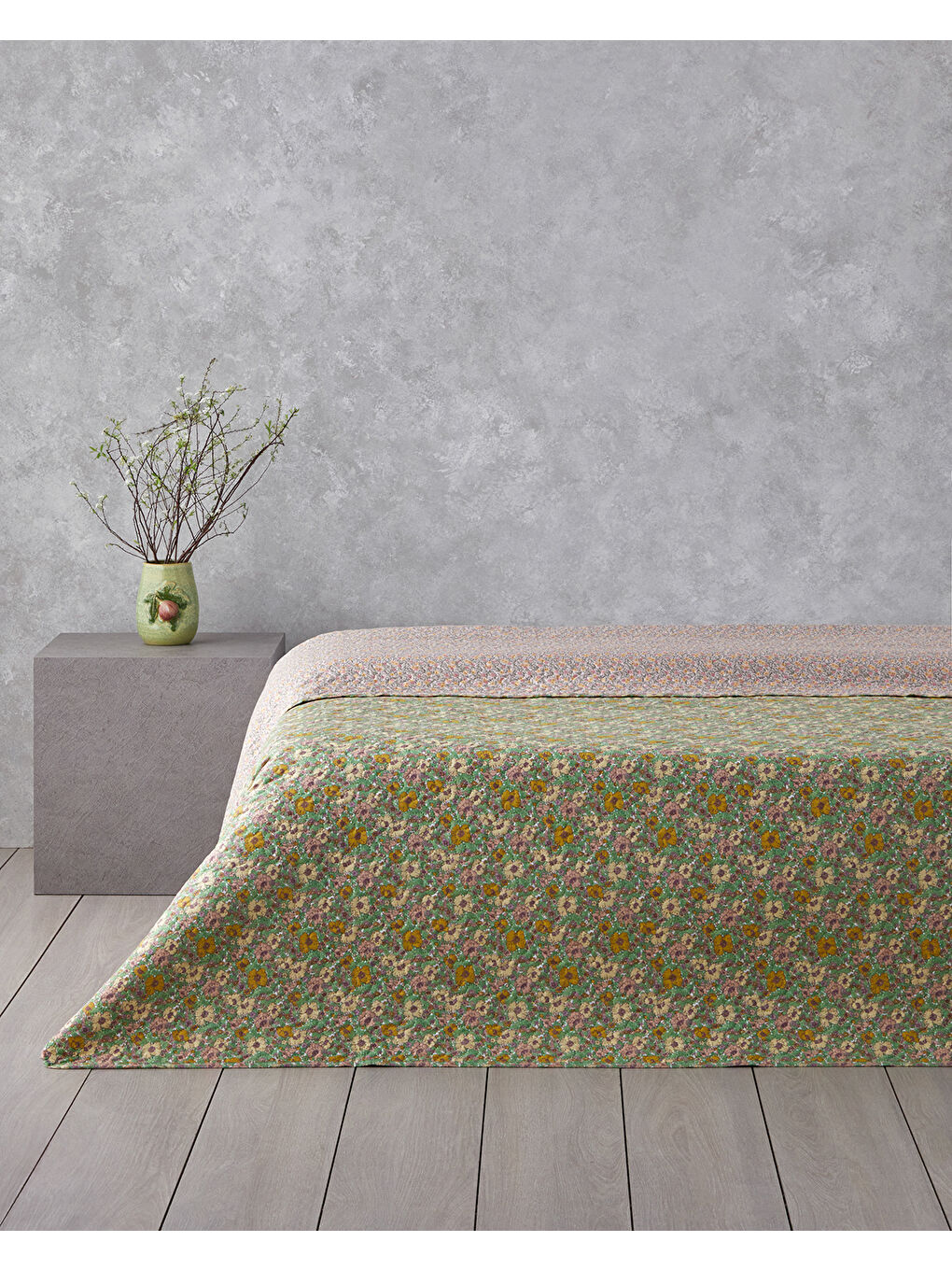 Enchanted Harmony Çift Kişilik Çok Amaçlı Örtü 200x220 cm Yeşil