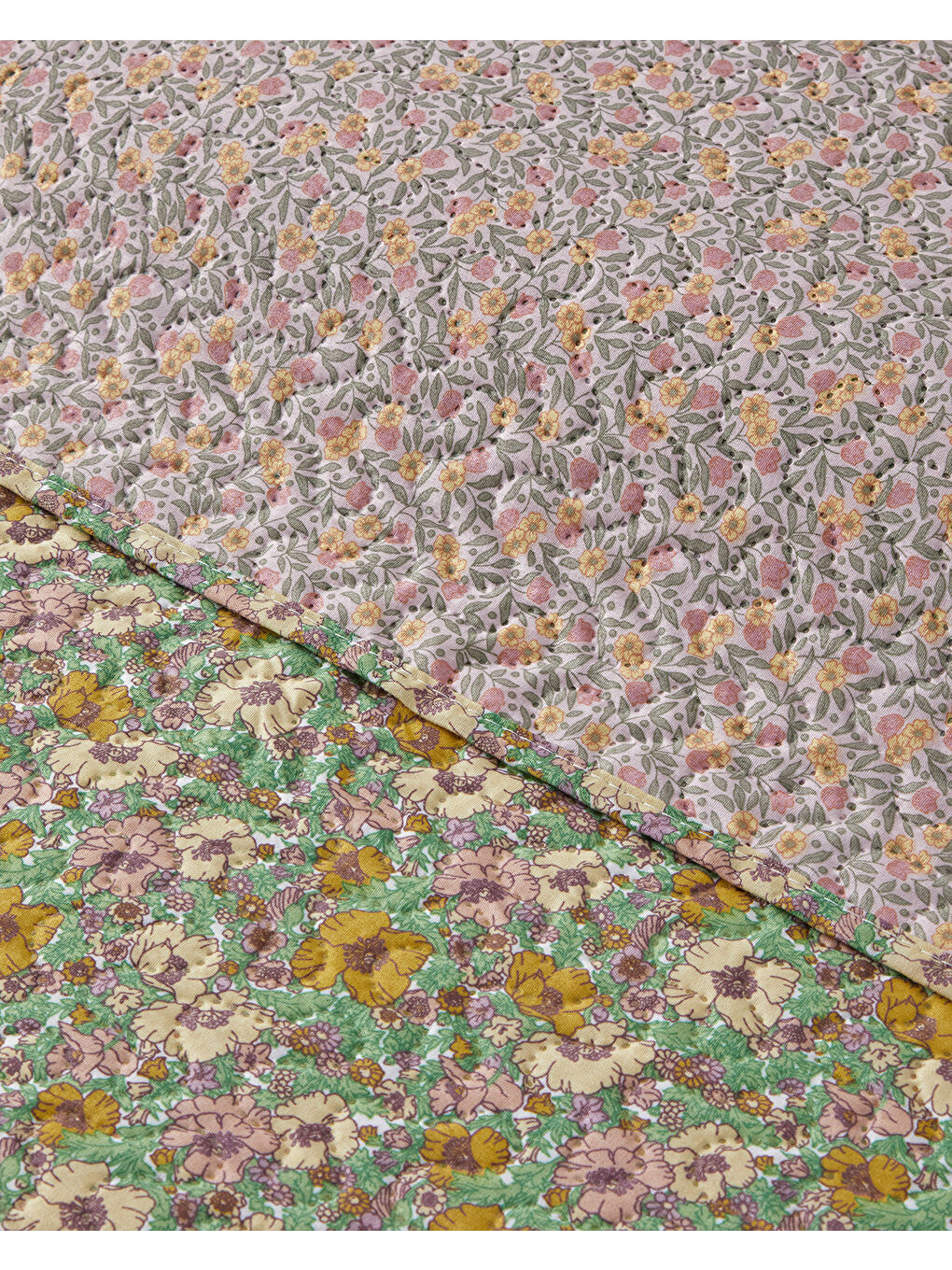 Enchanted Harmony Çift Kişilik Çok Amaçlı Örtü 200x220 cm Yeşil-3