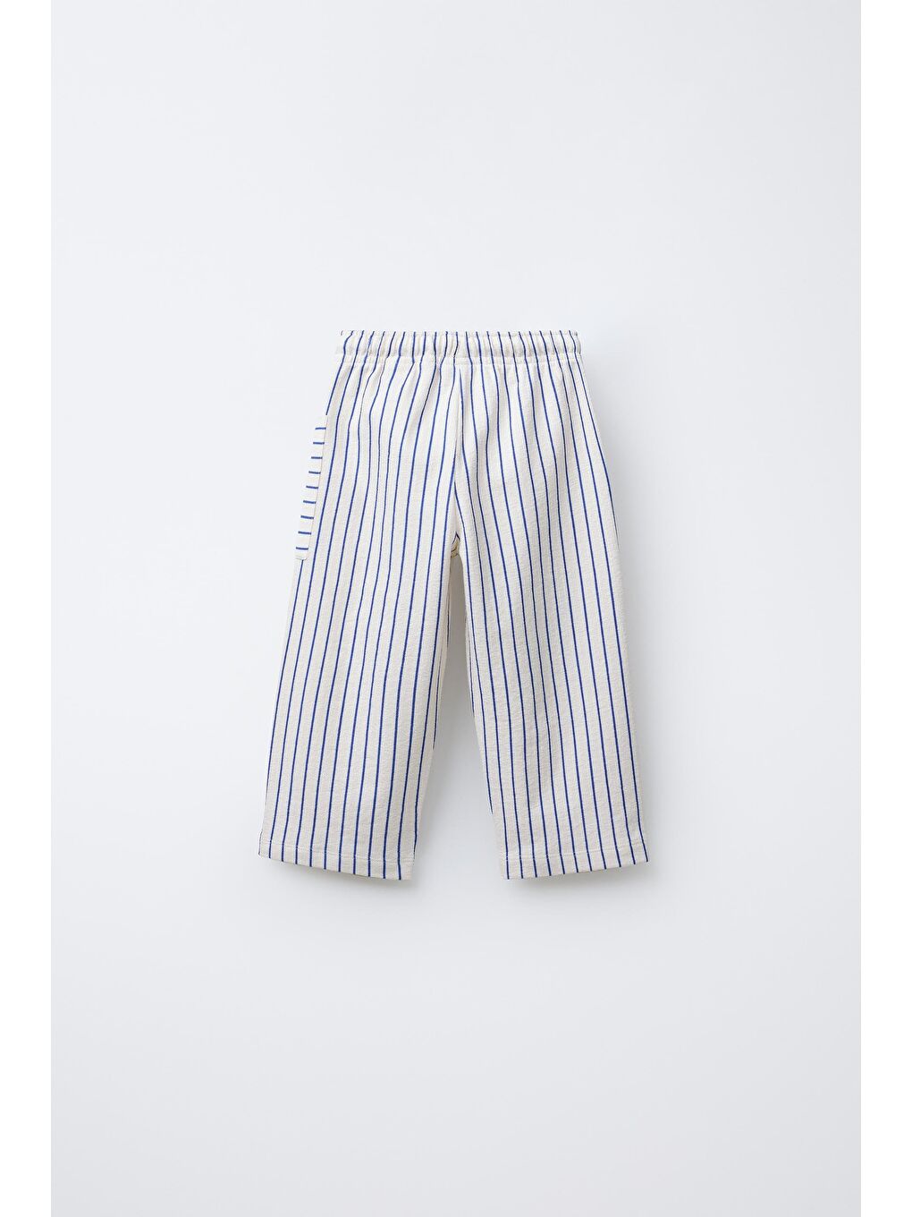 Karışık Erkek Çocuk Pamuklu Mavi Maymun Baskılı T-Shirt Ve Çizgili Eşofman Takım-3