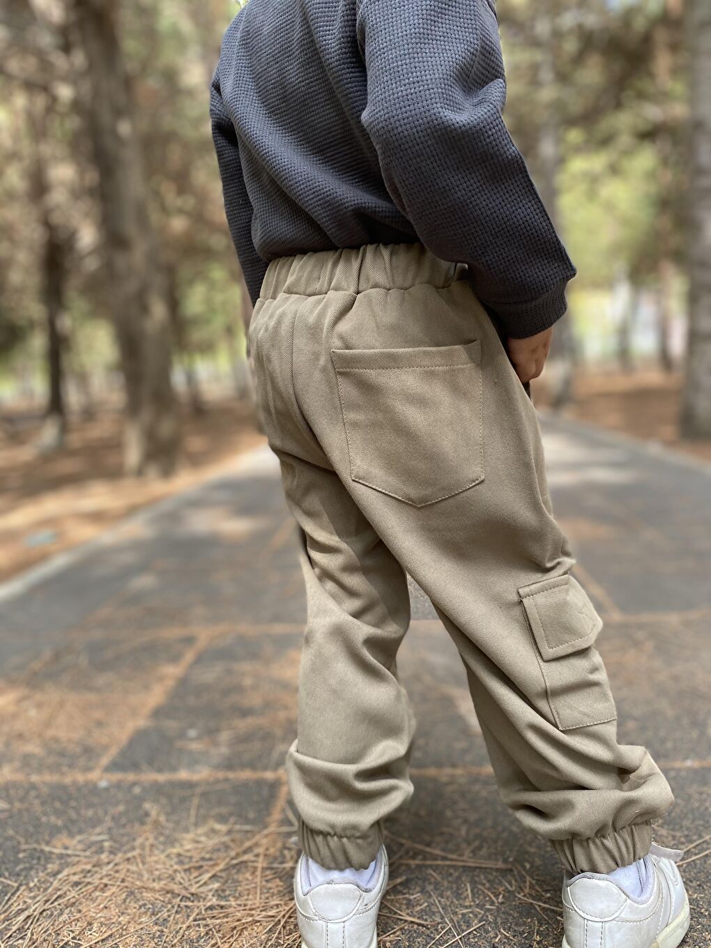 Bej Barlas Pantolon-6