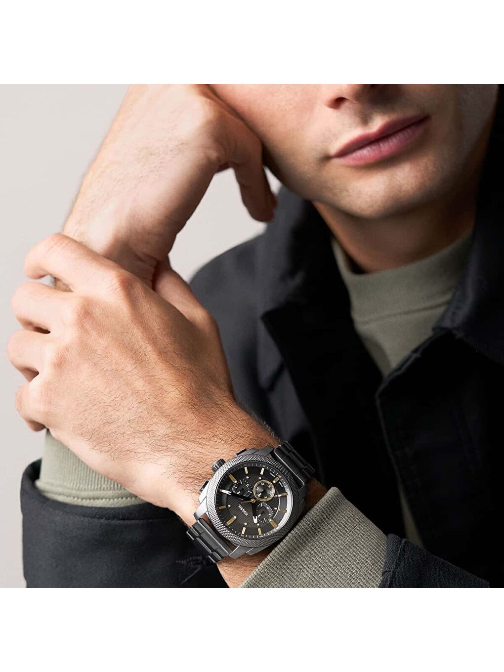 Gri FFS6160 Erkek Kol Saati-4