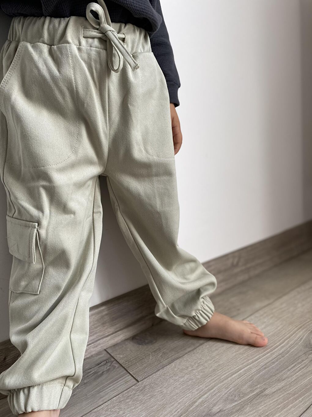 Bej Barlas Pantolon-1