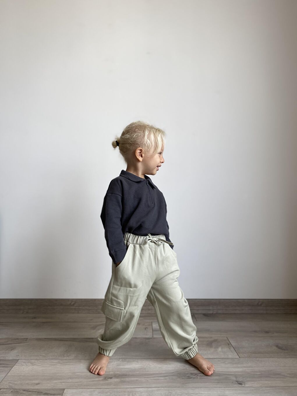 Bej Barlas Pantolon-3