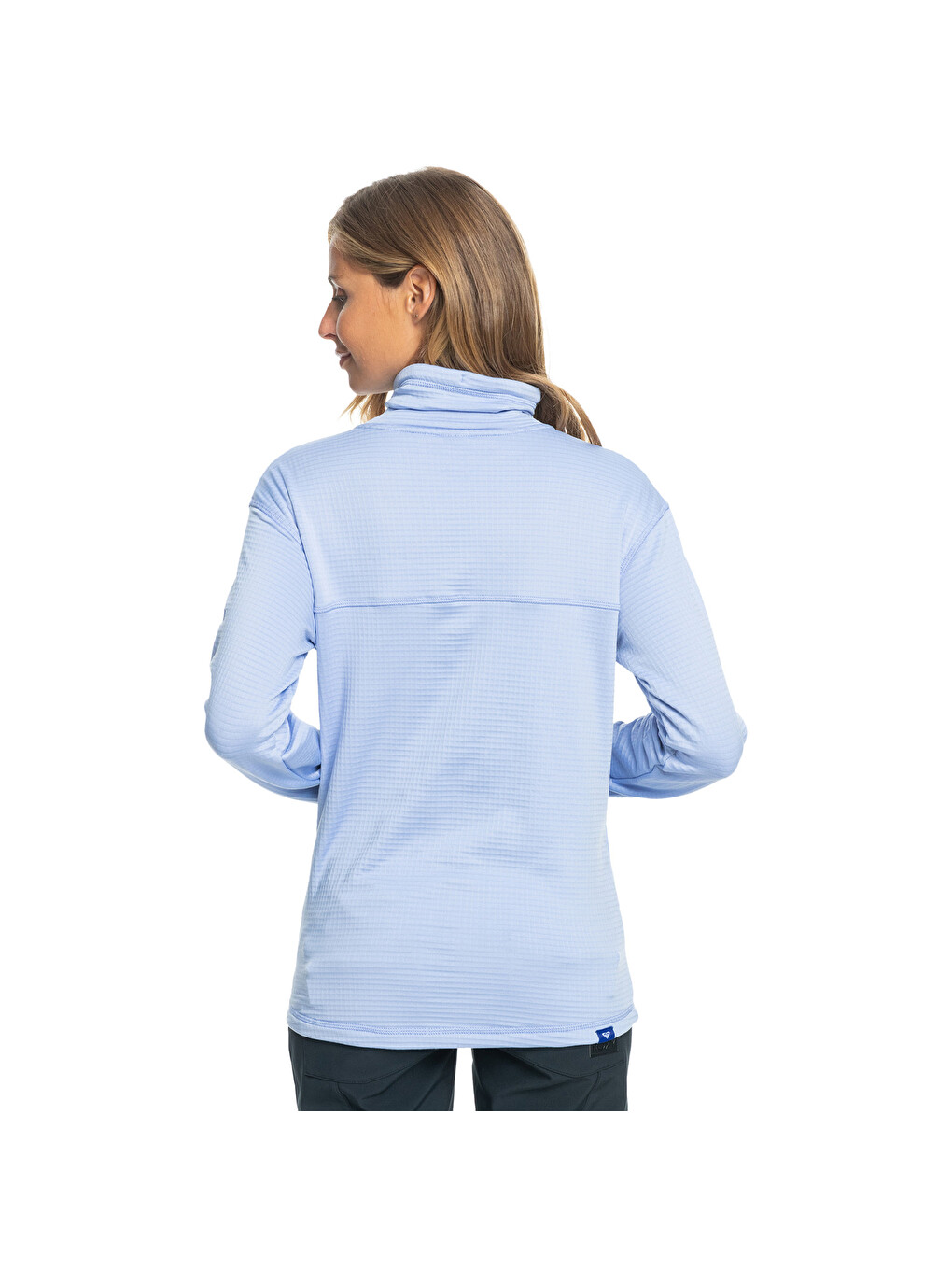 Siyah Vertere Full Zip Kadın Mor Sweatshirt-1