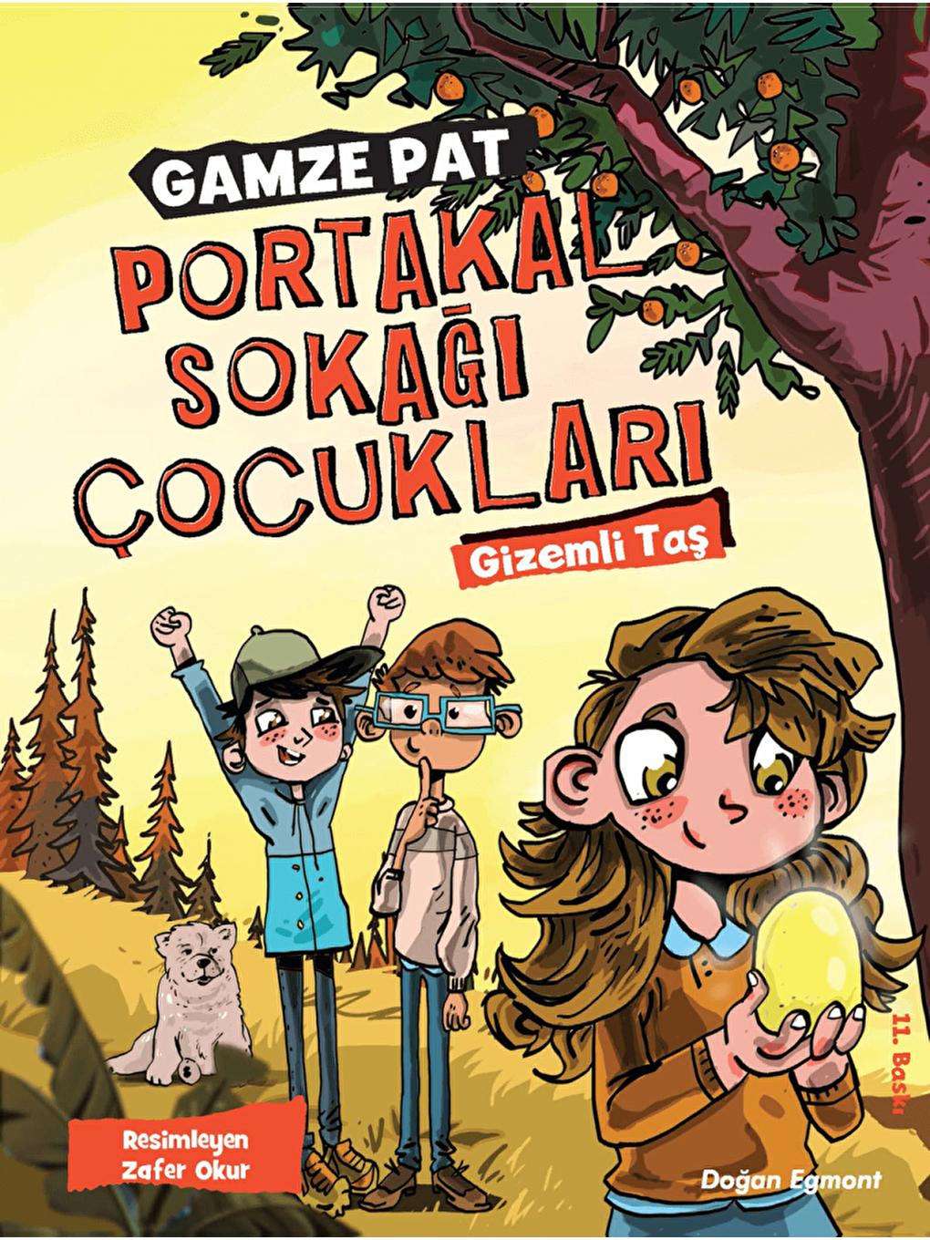 Doğan Çocuk Beyaz Portakal Sokağı Çocukları - Gizemli Taş - Gamze Pat