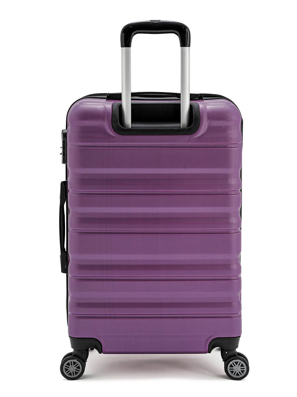 Mürdüm Abs Baklava Desenli Valiz Seti-4