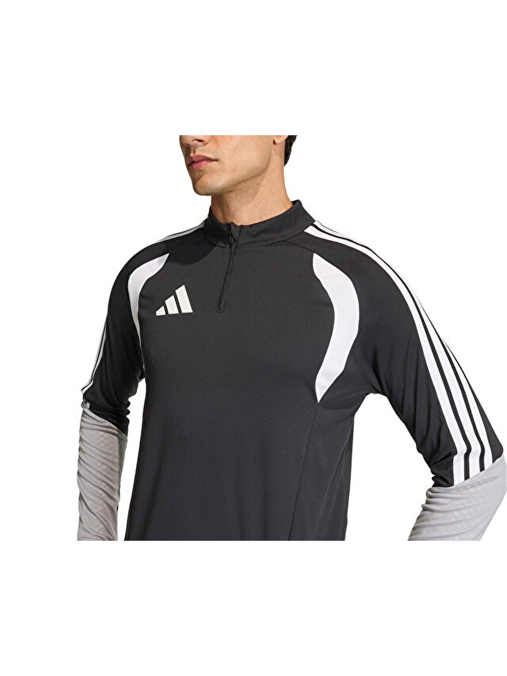 Tiro26c Top Erkek Futbol Uzun Kollu Antrenman Tişörtü Jx4257 Siyah-2