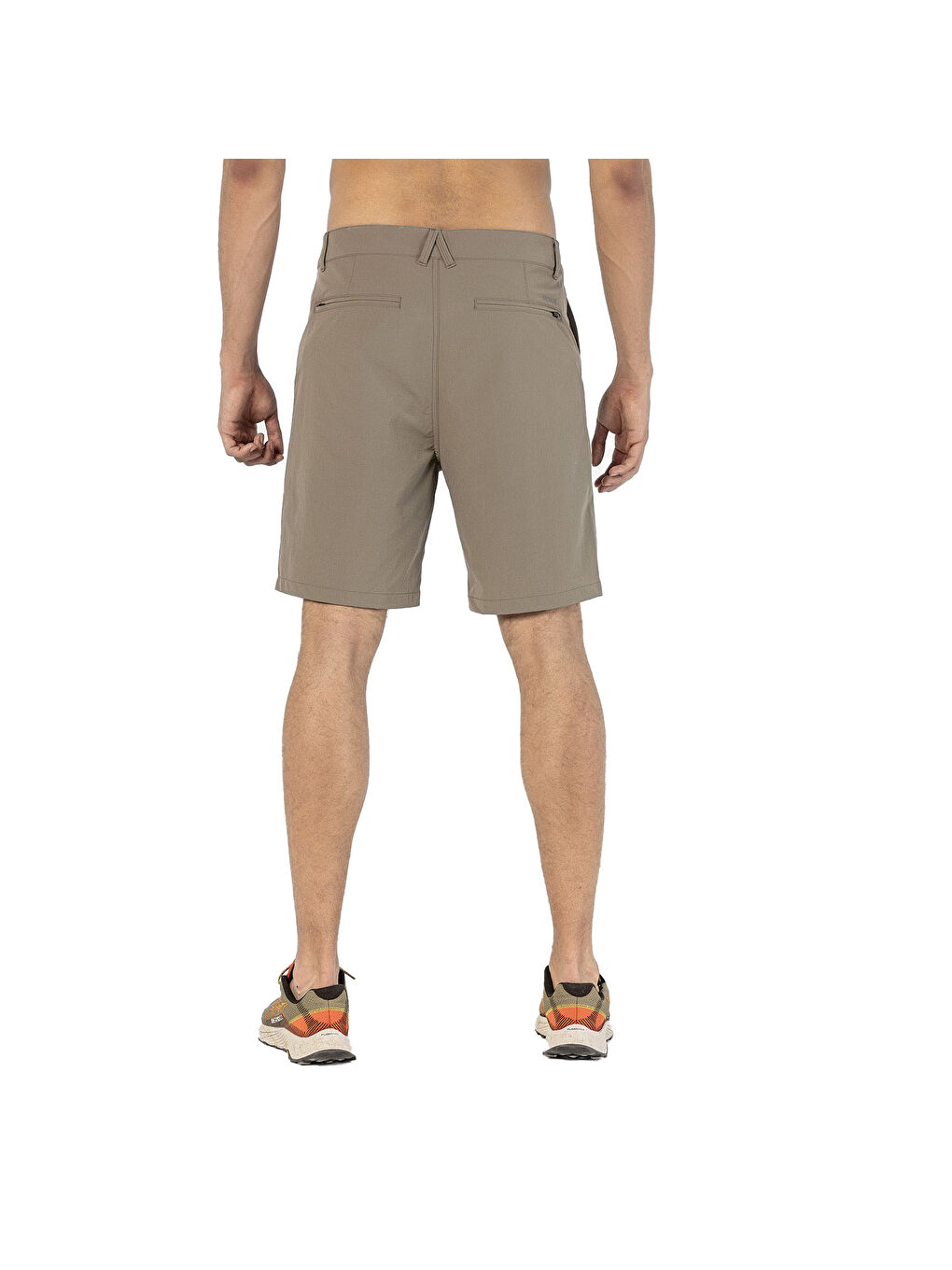 Gri Erkek Outdoor Tekstil Şort Clear Bej-5