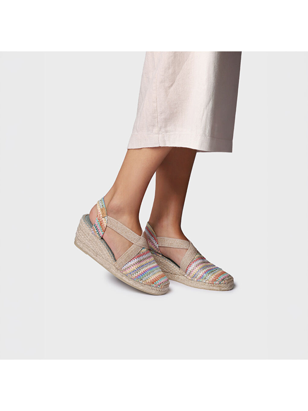 Bej Kadın Sandalet TERRA-MH MULTİ