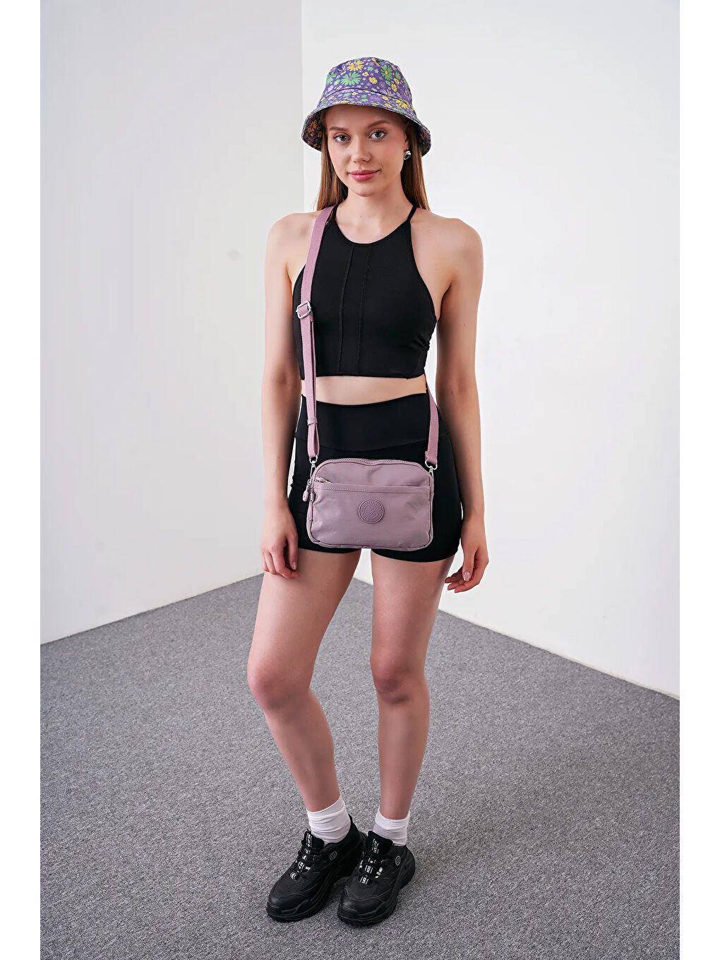 Lila Çapraz Askılı Kadın Çanta BHPC6002-2
