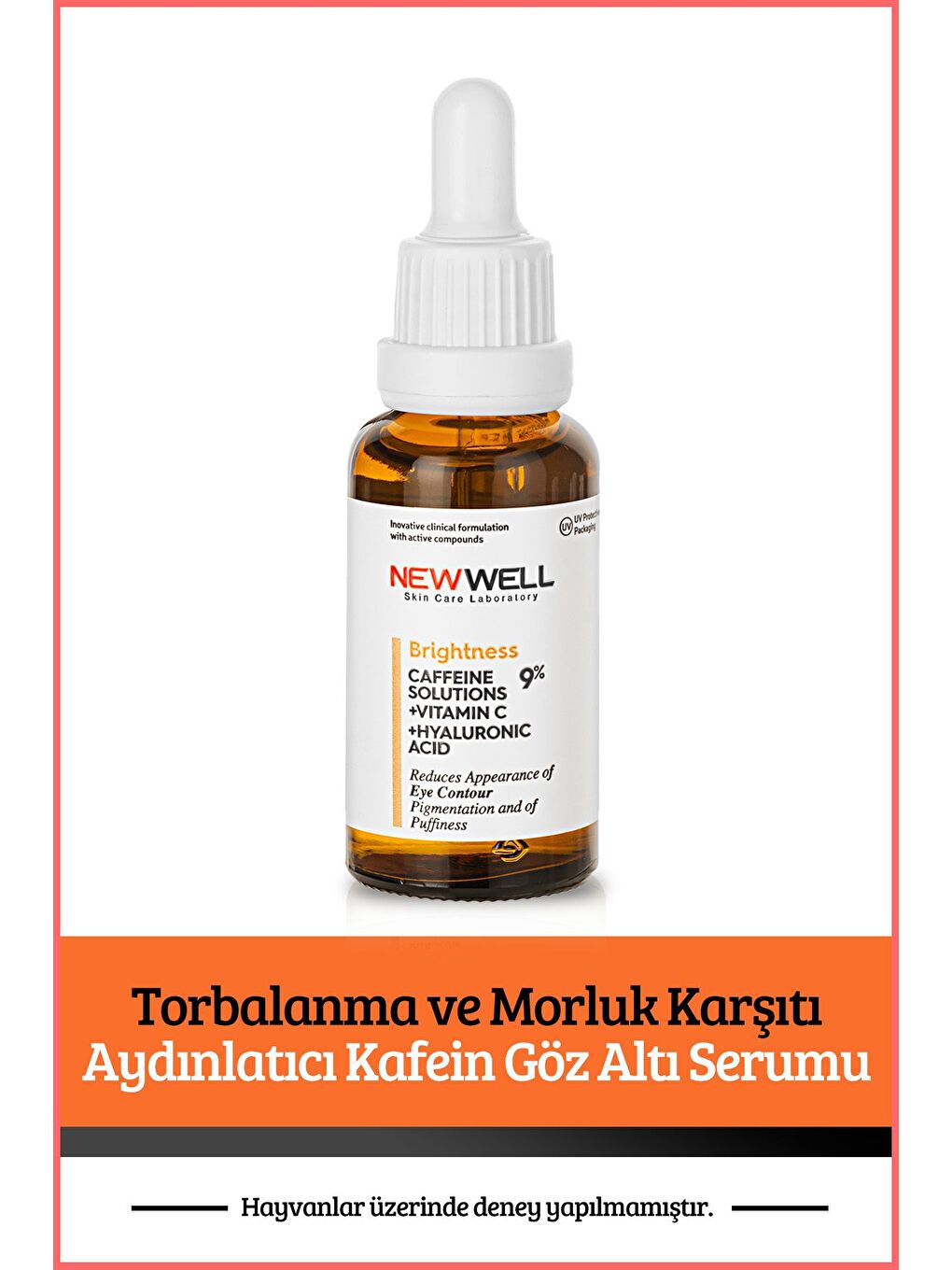 Torbalanma ve Morluk Karşıtı Aydınlatıcı Kafein Göz Altı Serumu 30 ML