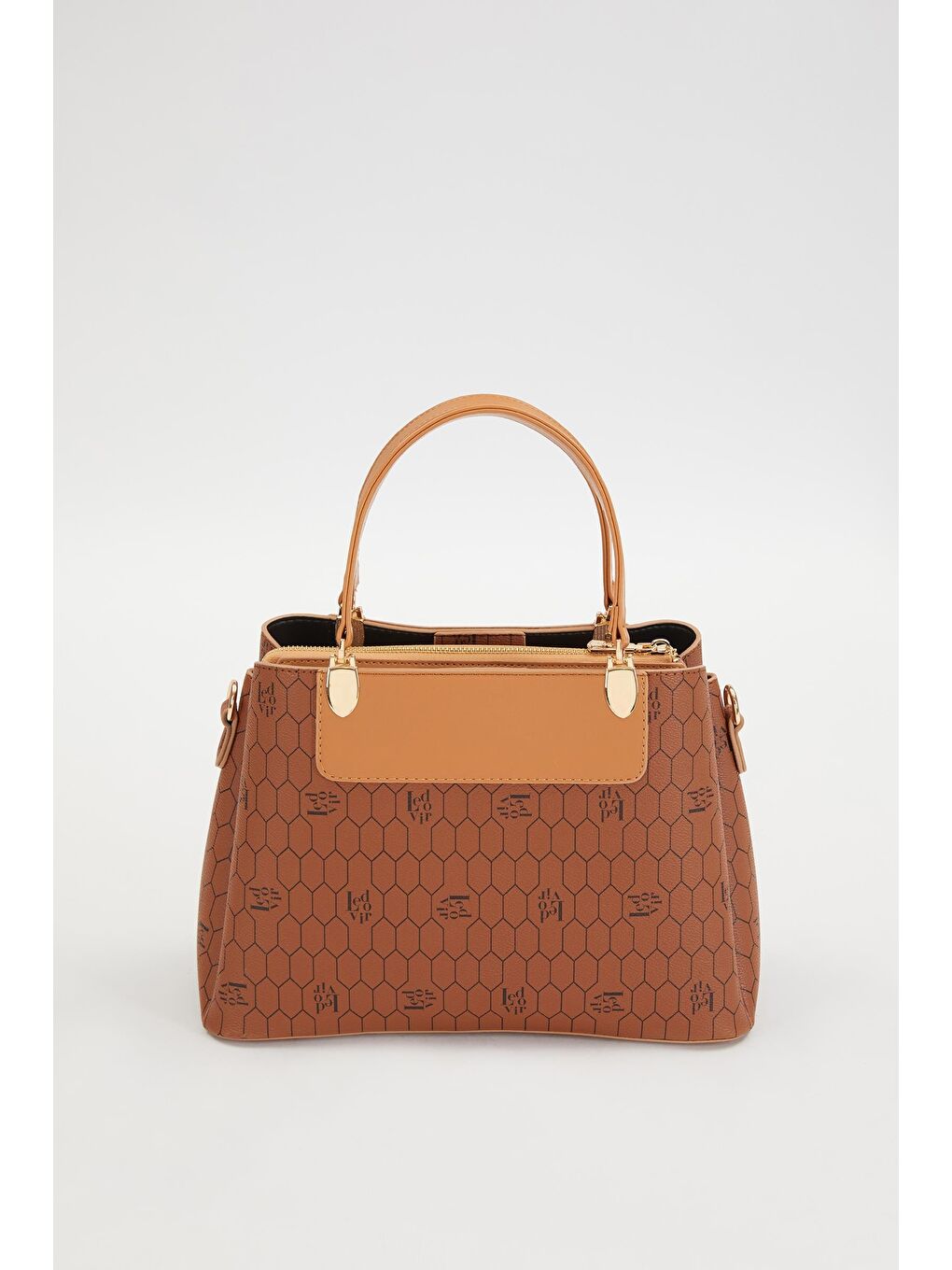 Kahverengi Taba Kadın El ve Omuz Çantası 930216-4