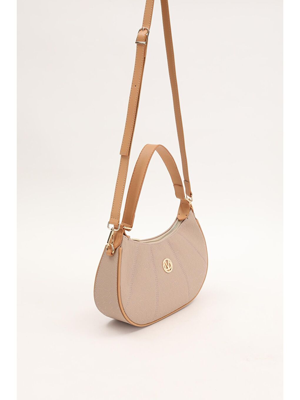 Bej Vizon Kadın Omuz Çantası 930199-1