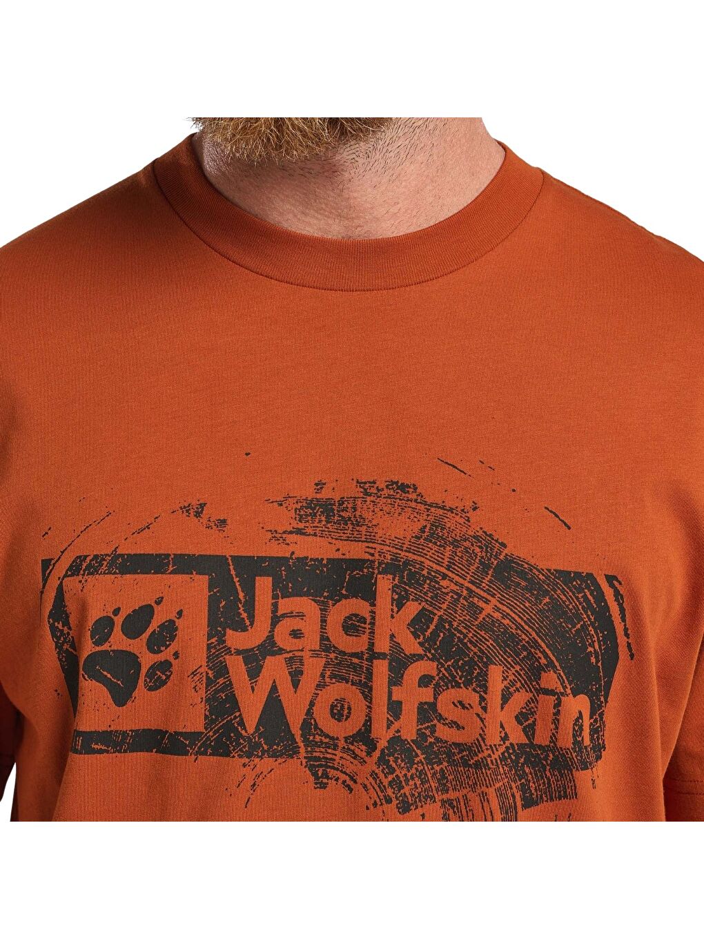 Turuncu Brand T Erkek Tişört-1