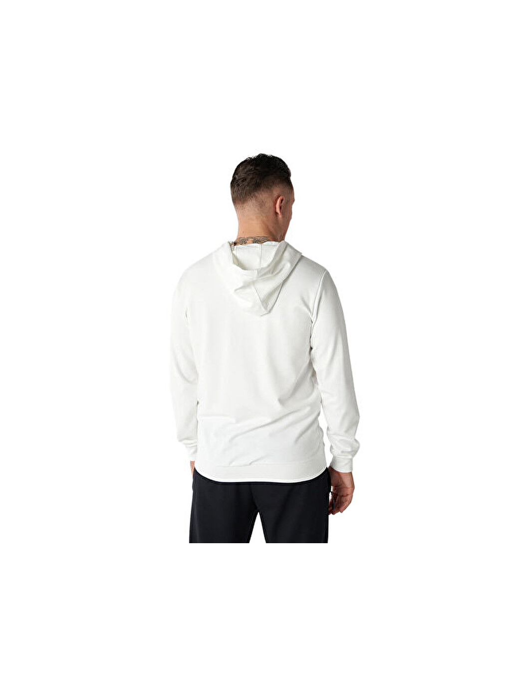Hmlt-ıc Icona Zıp Hoodıe Erkek Günlük Fermuarlı Sweatshirt 921836-9003 Beyaz-5