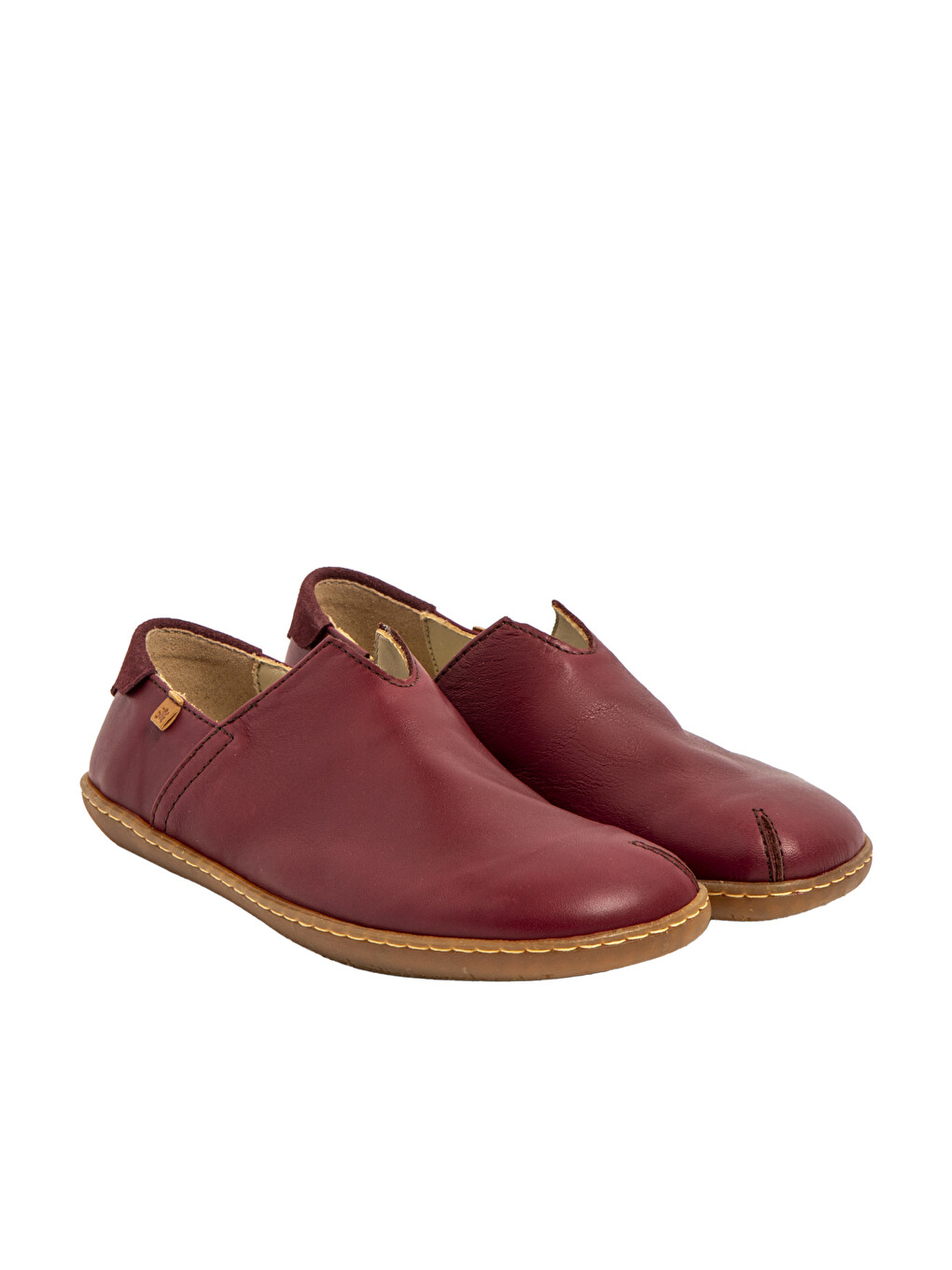 Kırmızı Kadın Sneaker N275 SOFT NAPPA Burdeos/El Viajero-1
