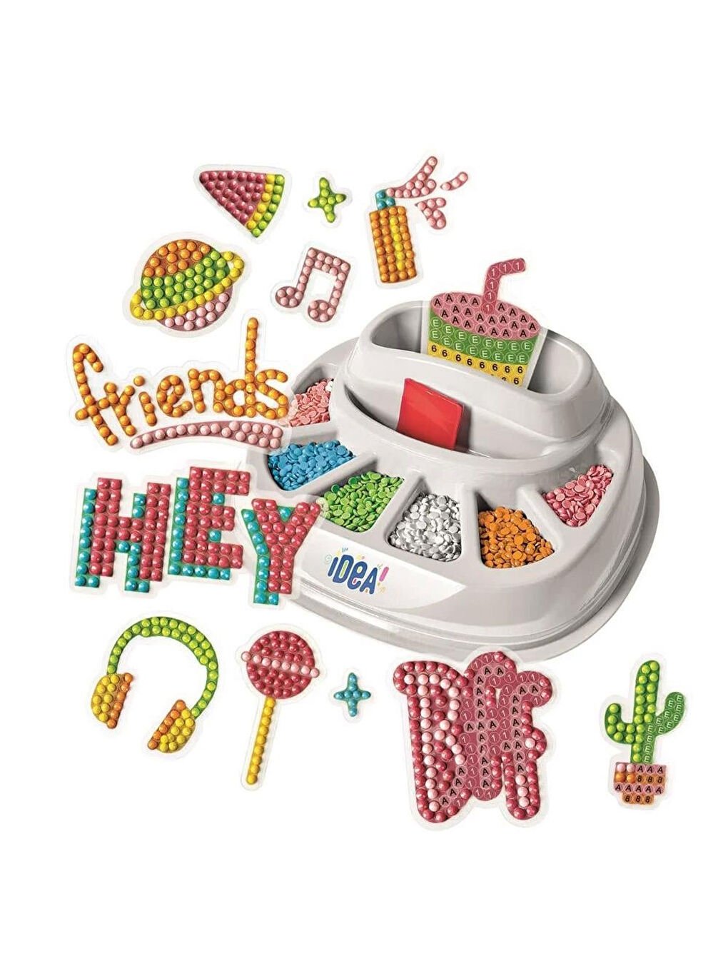 Idea Işıltılı Tasarım Seti Pop Stili 18775-2