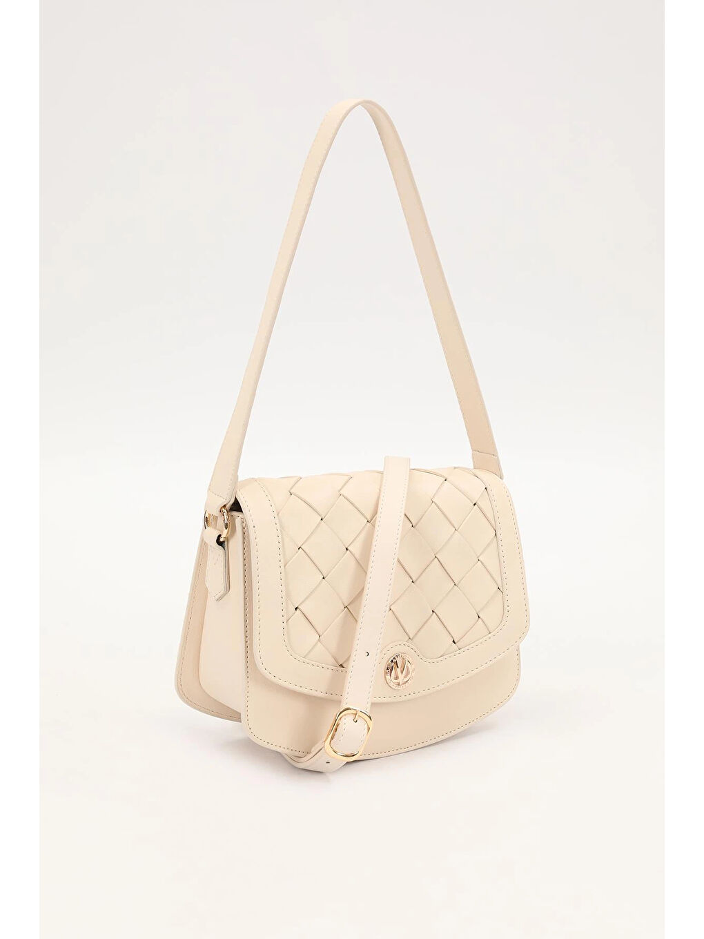 Ekru Krem Kadın Omuz Çantası 930221-1