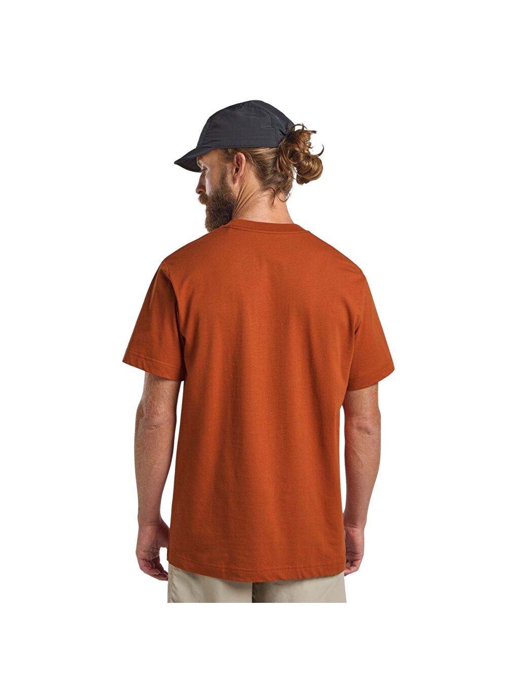 Turuncu Brand T Erkek Tişört-3