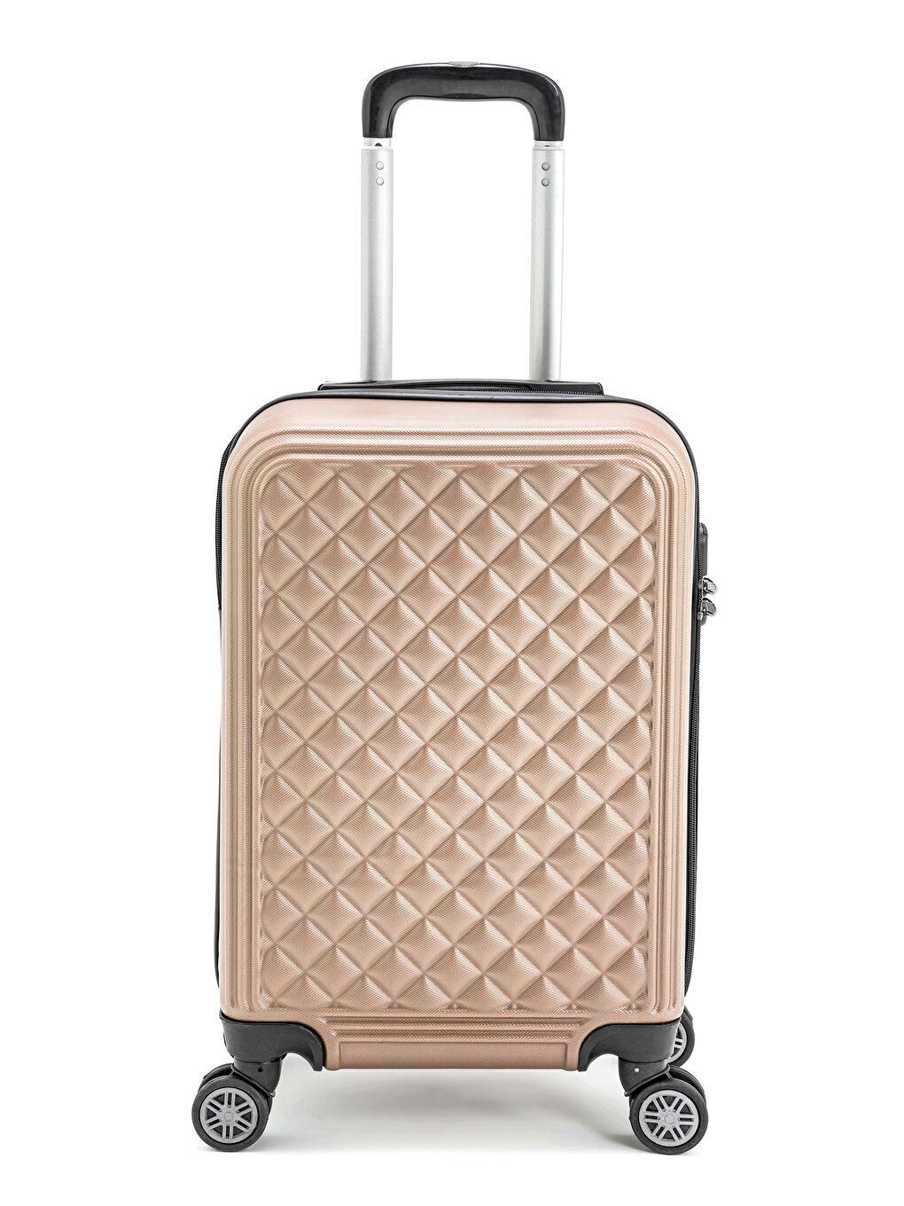 Sarı Abs Dore Valiz Seti-5