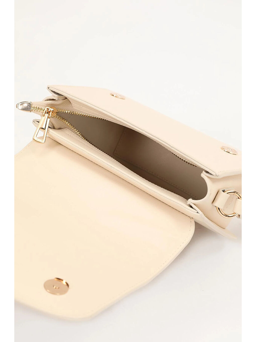 Ekru Krem Kadın Omuz Çantası 930221-2