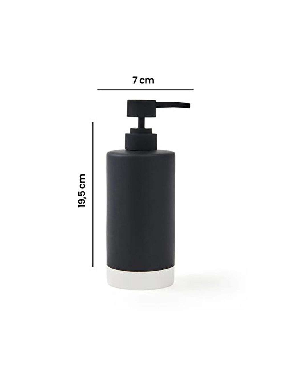 Siyah Nova Sıvı Sabunluk-2